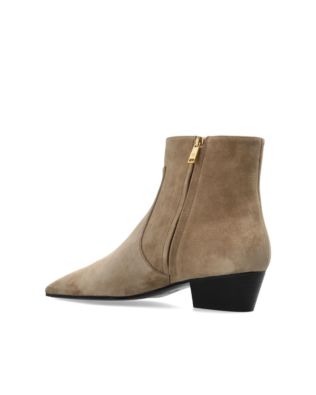 Anine Bing Brown Zippered Boots