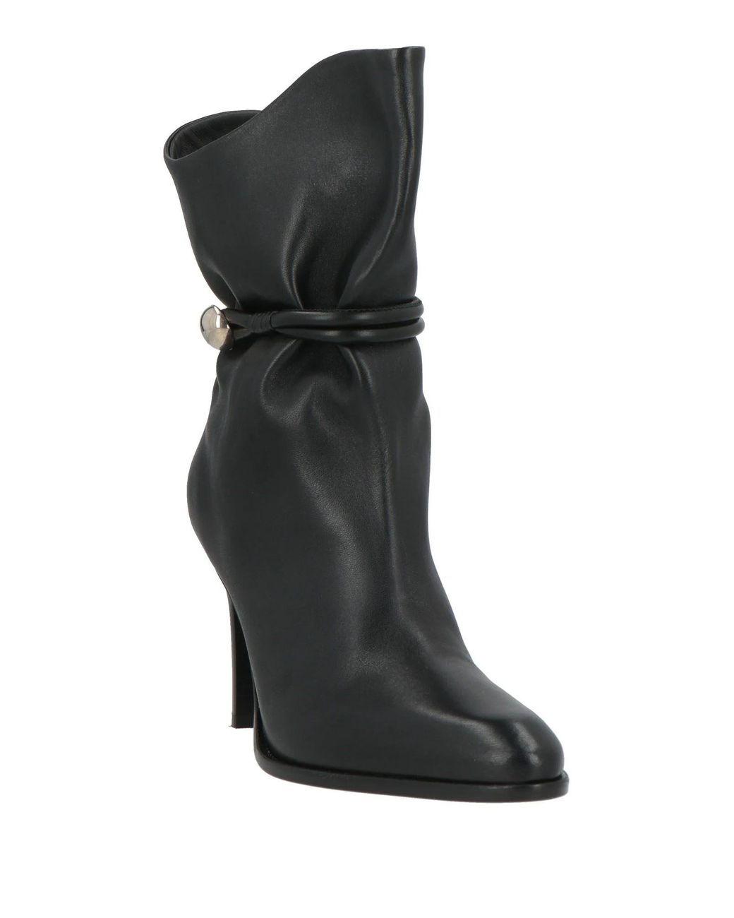 Isabel Marant Black Ankle Boots Lambskin