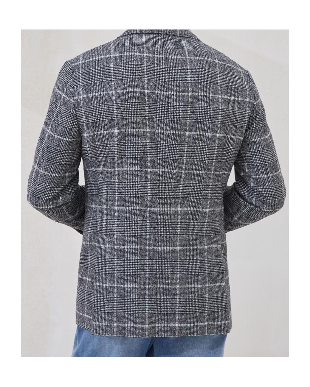 Brunello Cucinelli Blue Single-Breasted Blazer for men