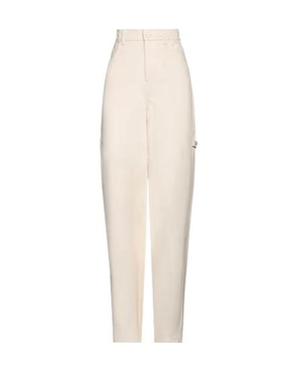 Isabel Marant White Straightleg Knit Pants