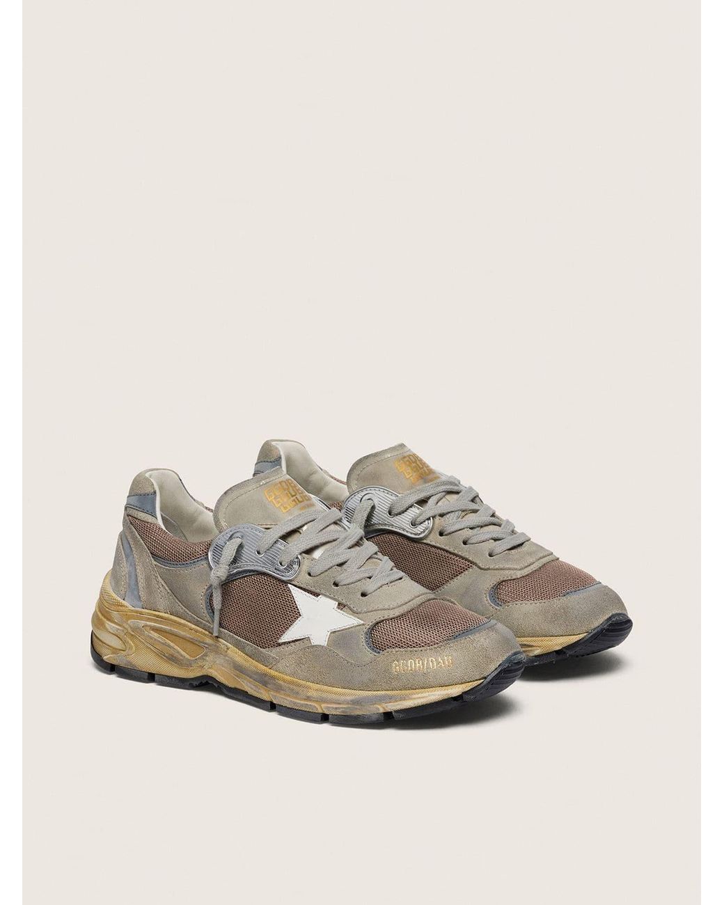 Golden Goose Deluxe Brand Gray Dad-Star for men