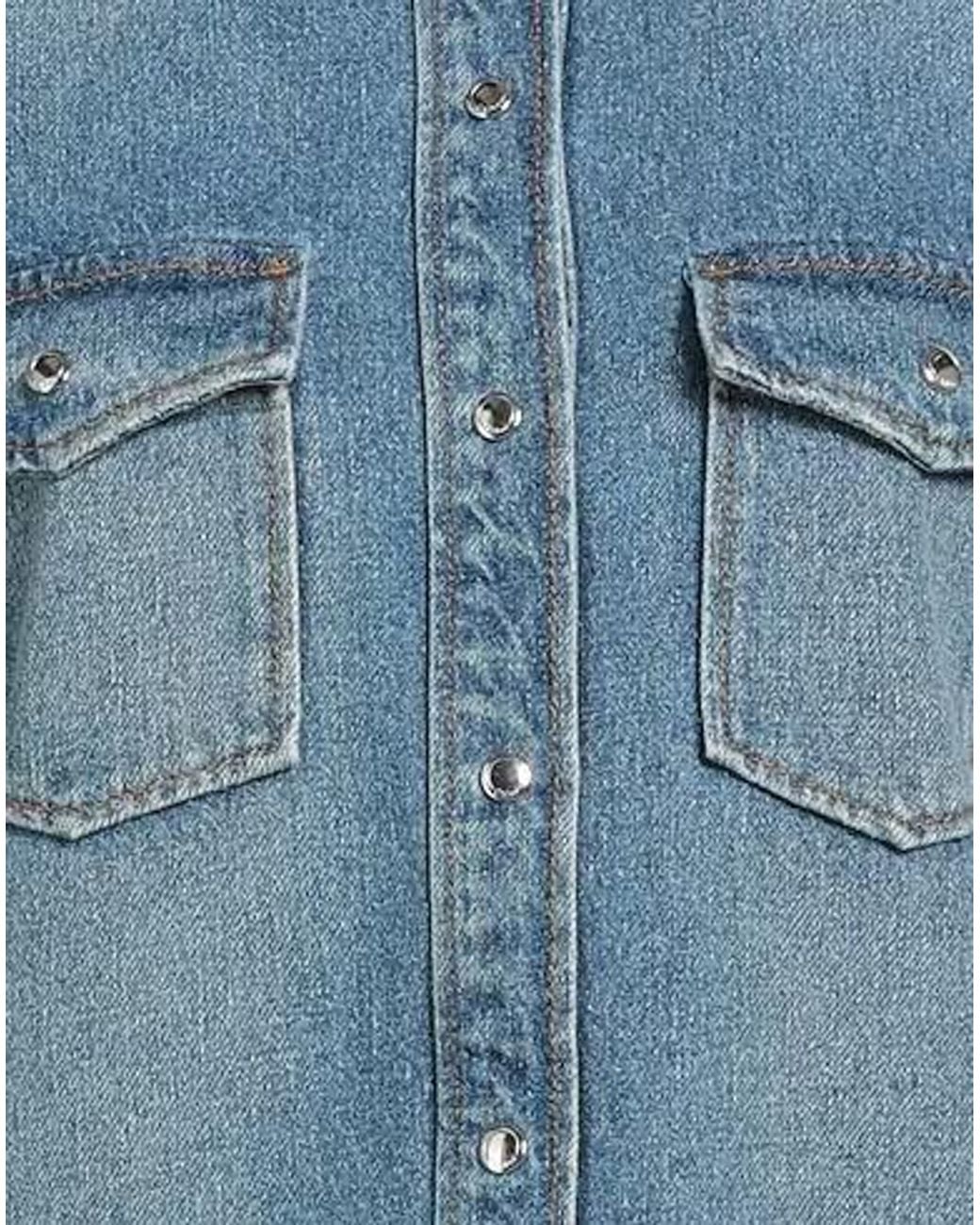 Chloé Blue Denim Shirts