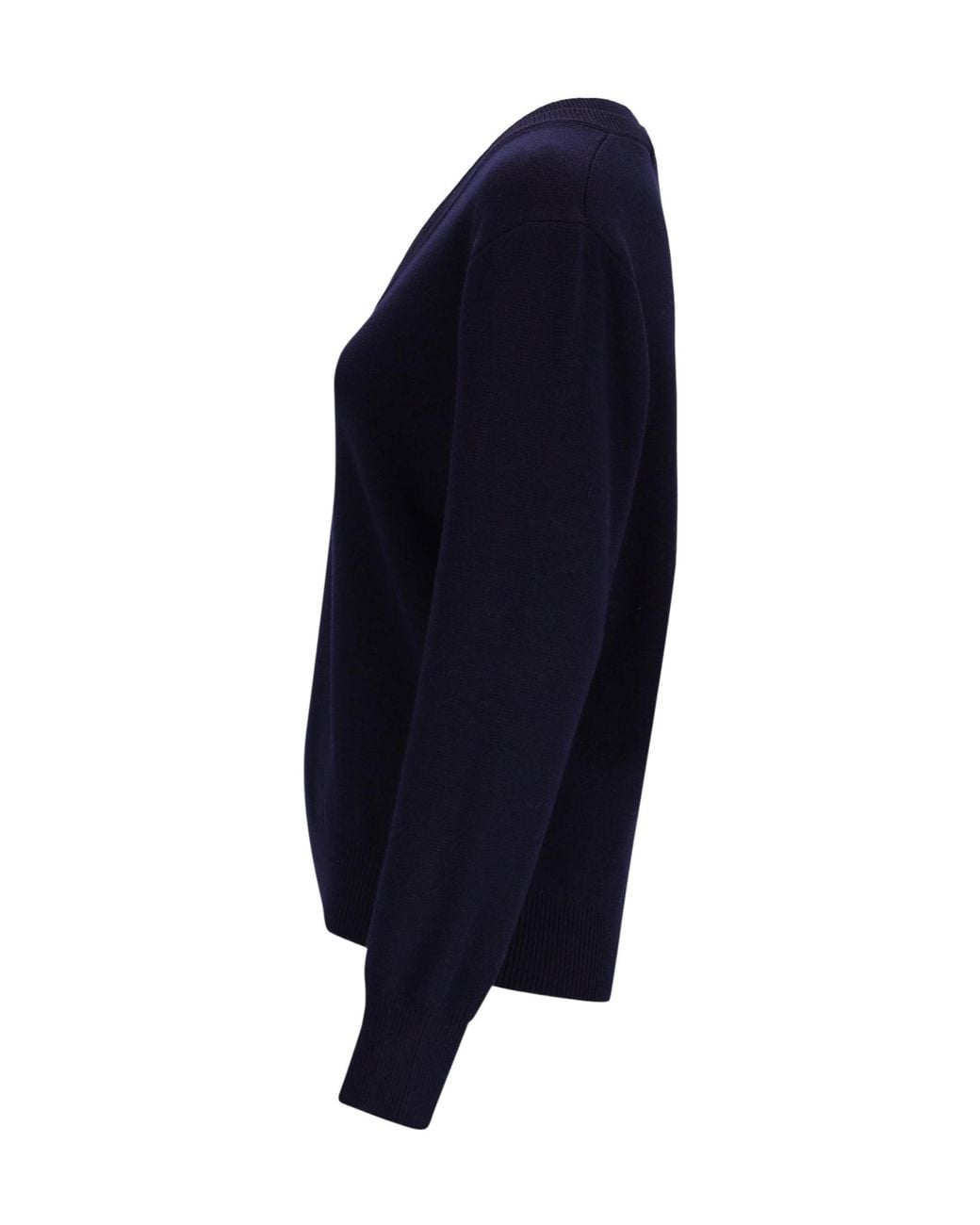 Rohe Blue Ribbed-Knit Jumper