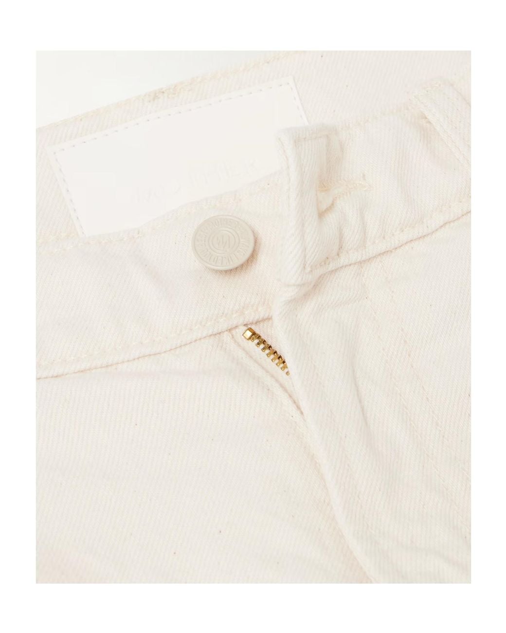 Mother Natural Frayed Denim Shorts