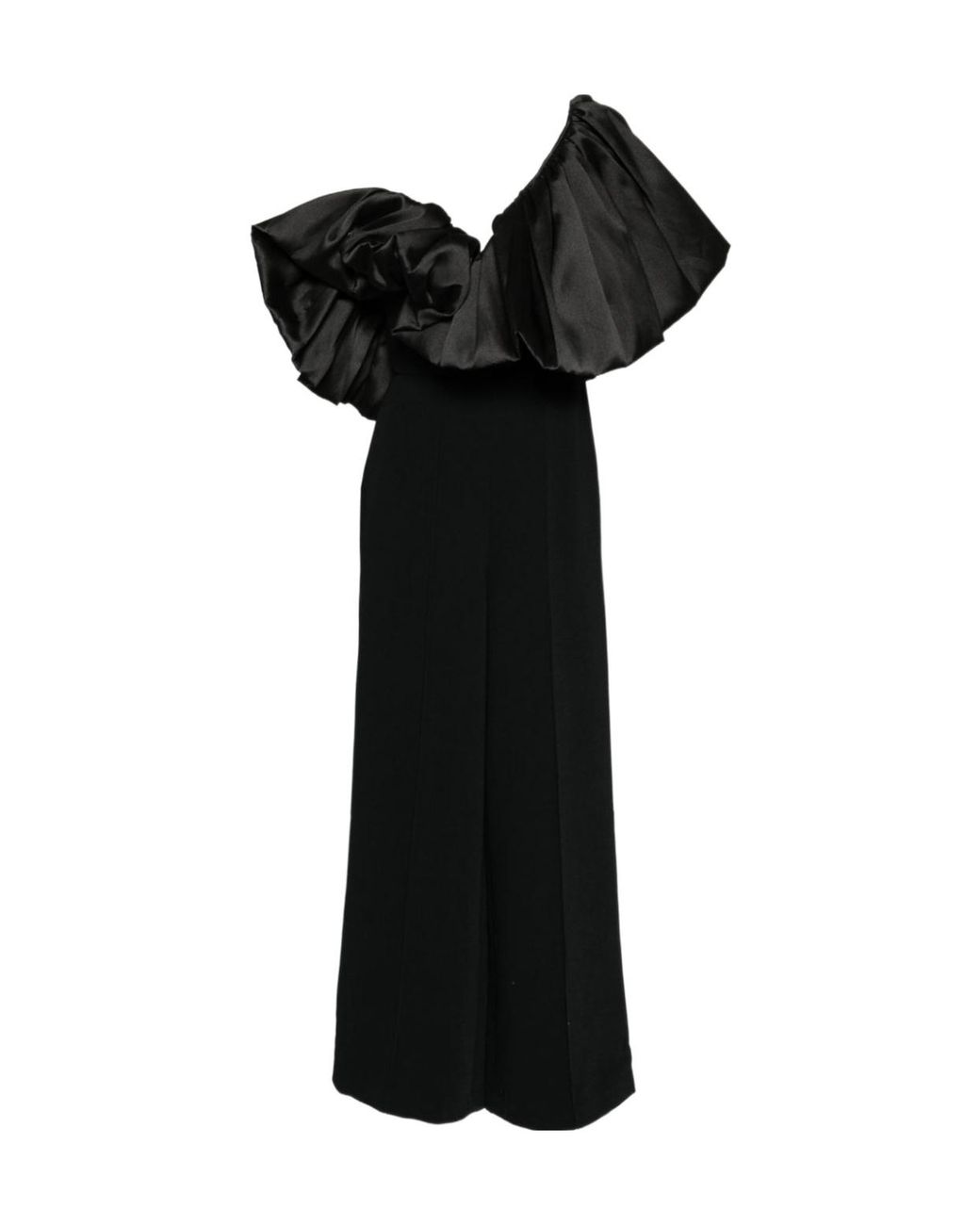 Solace London Black Perla Jumpsuit