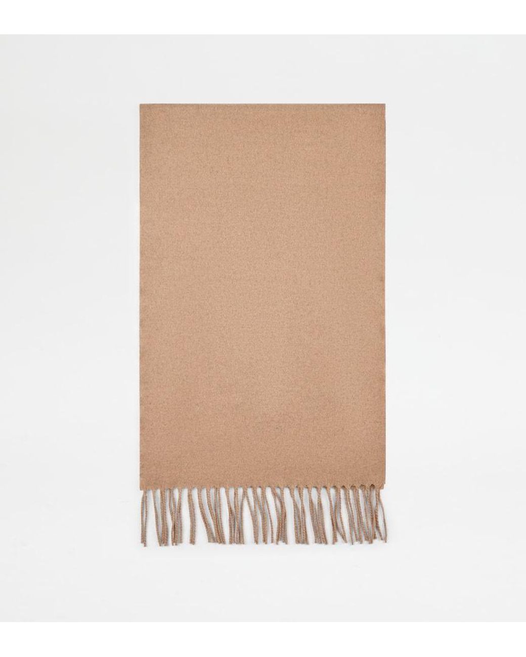 Tod's Natural Cashmere Scarf for men