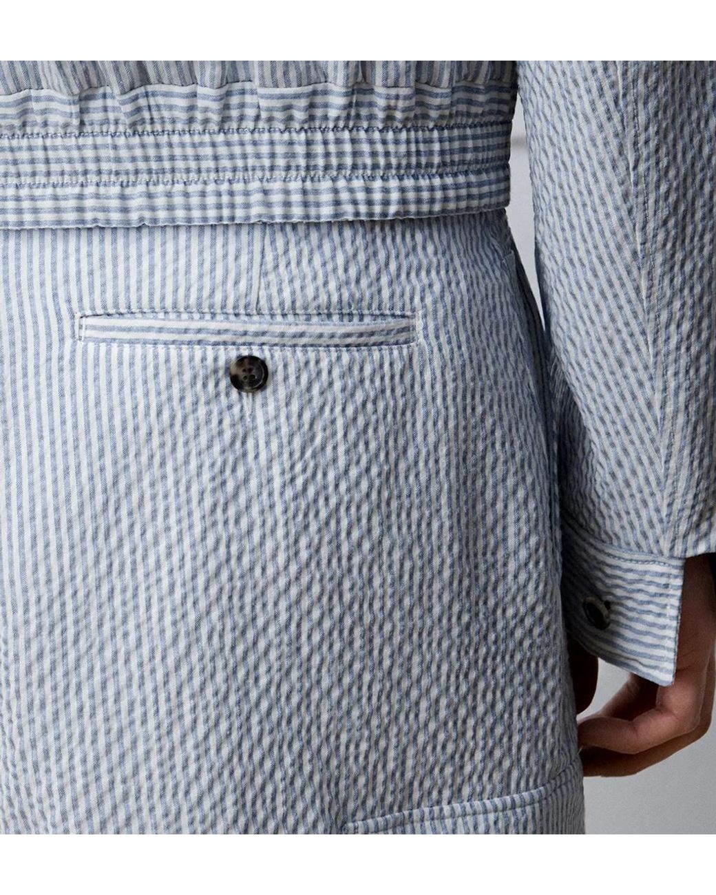 Dior Gray Iviera Cargo Shorts for men