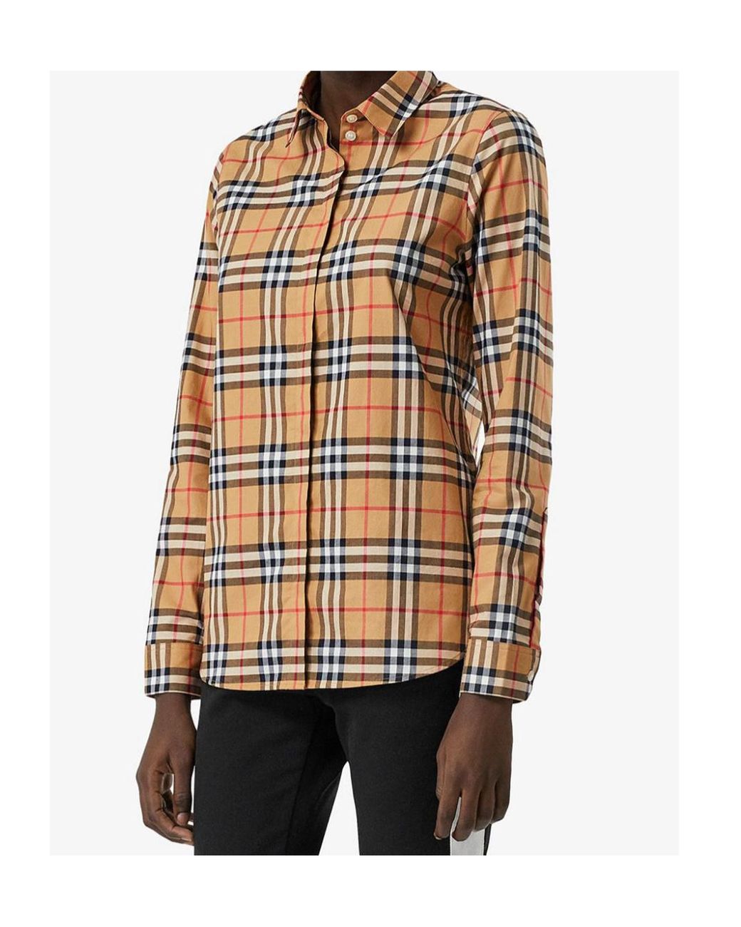 Burberry Multicolor Vintage Check Print Shirt