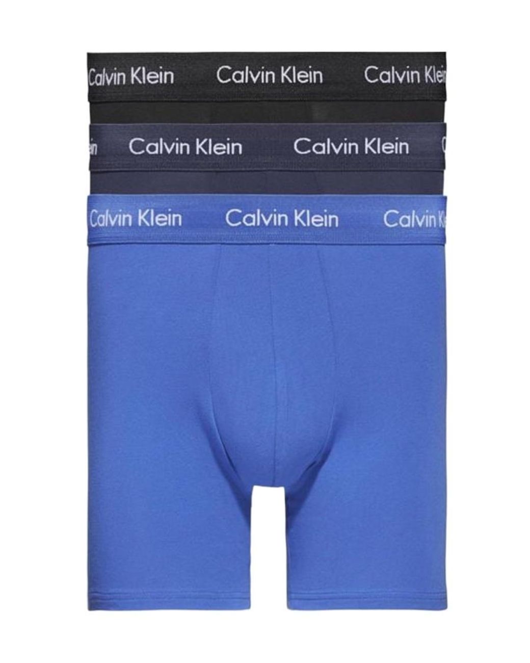 Calvin Klein Blue Three-Piece Underwear for men