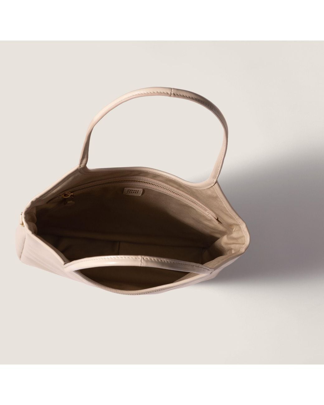 Miu Miu Natural Ivy Leather Bag