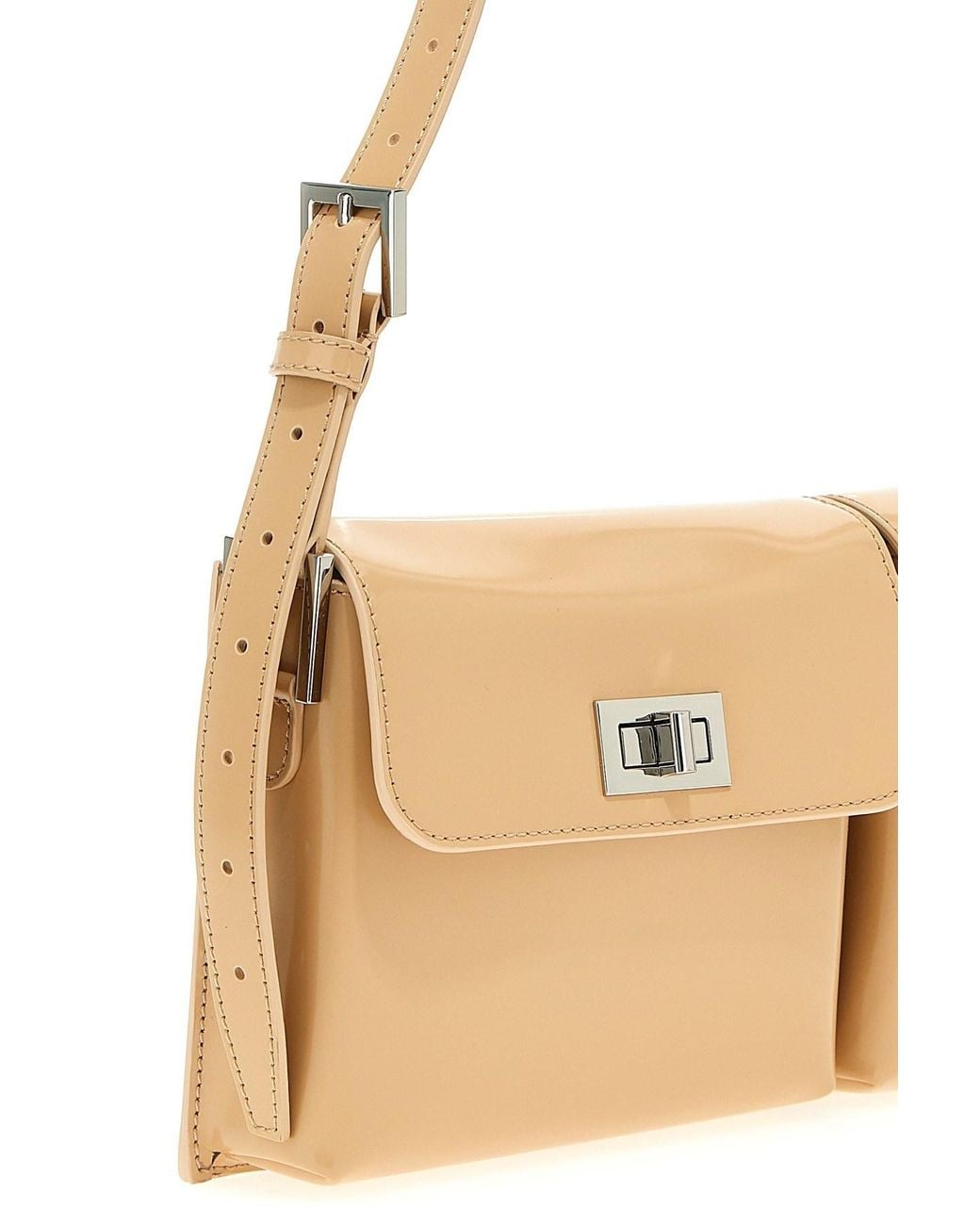 By Far White Billy Shoulder Bag