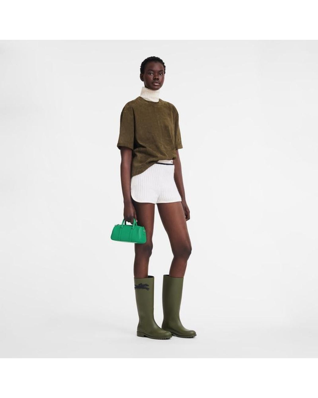 Longchamp Green Daylong S Handbag