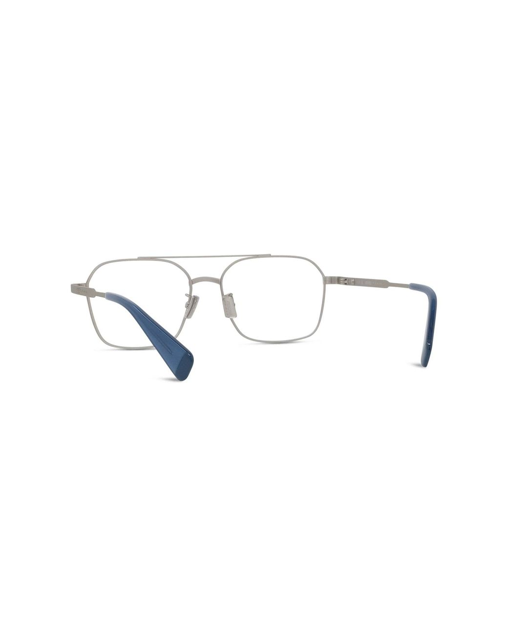 KENZO White Full-Rim Non-Prescription Glasses for men