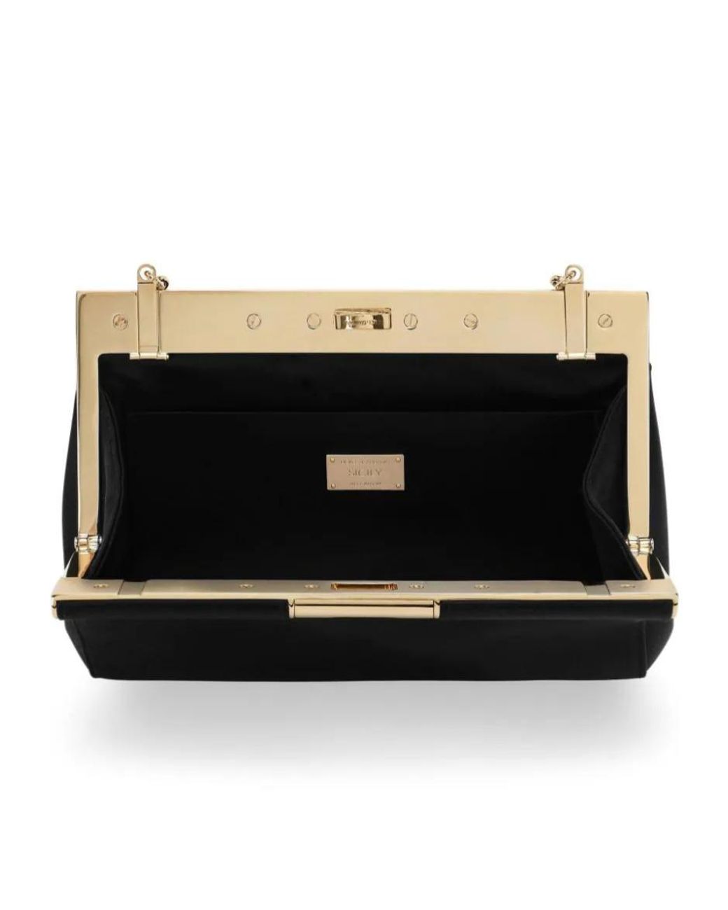 Dolce & Gabbana Black Small Marlene Shoulder Bag