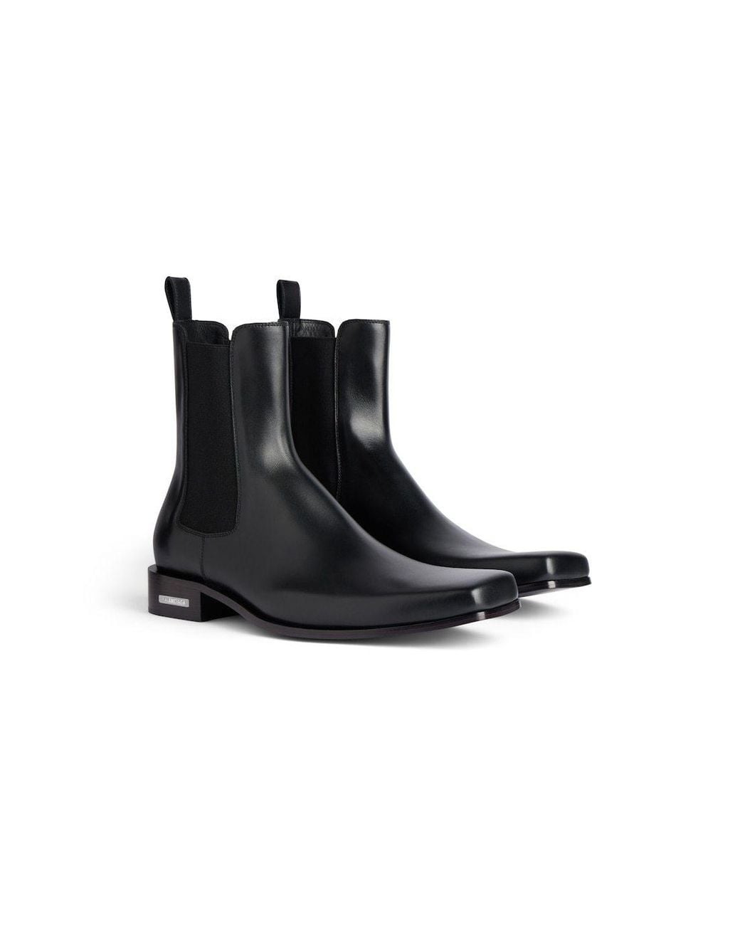 Balenciaga Black Concorde Chelsea Boots for men
