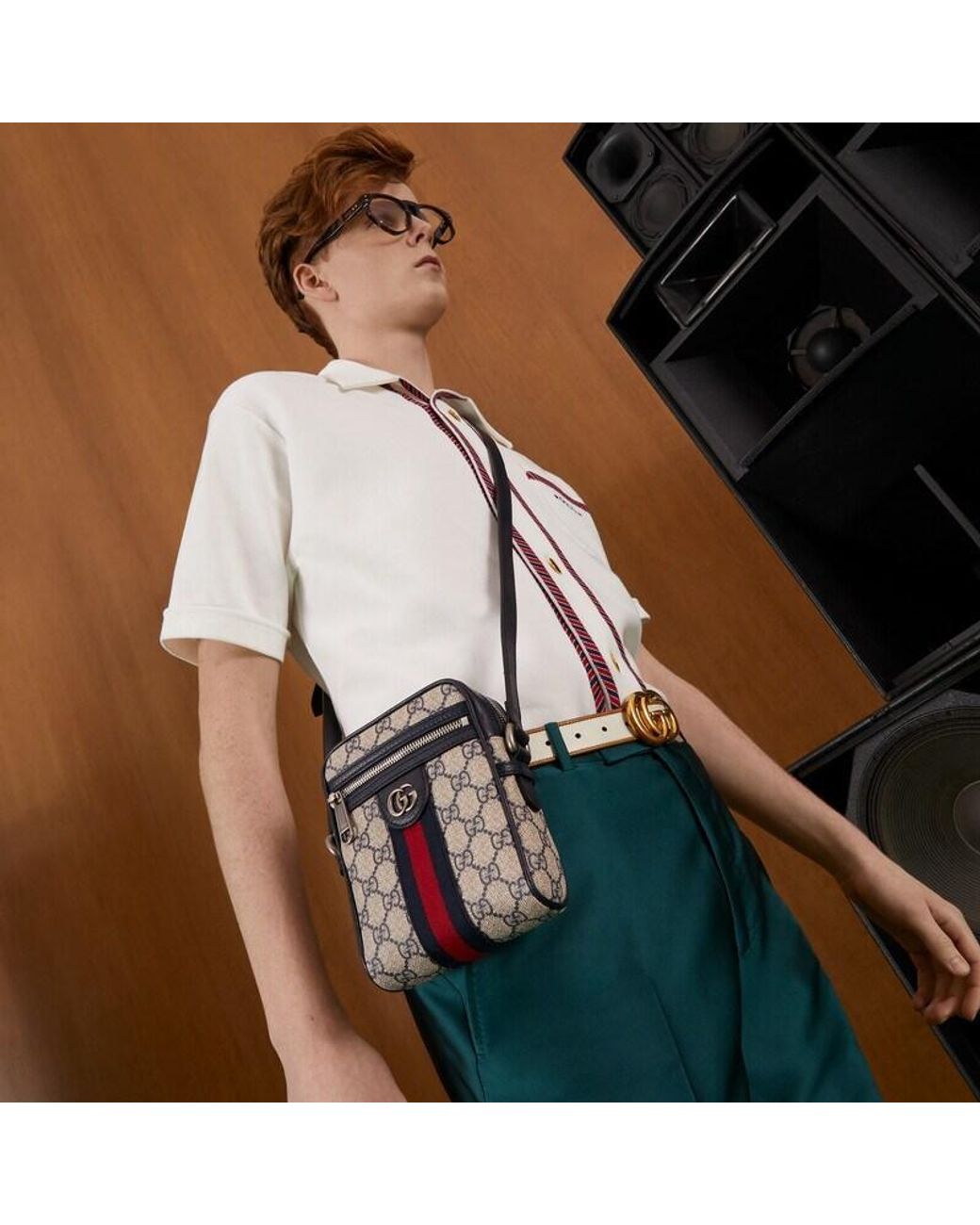 Gucci Multicolor Ophidia Gg Shoulder Bag for men