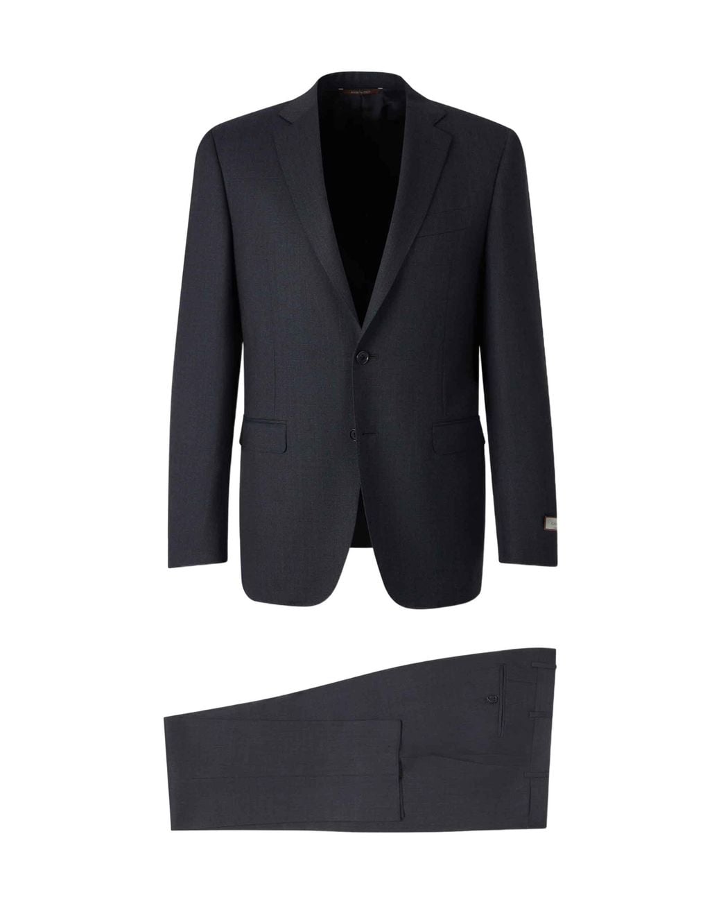 Canali Blue Classic Fit Double Breasted Suit for men