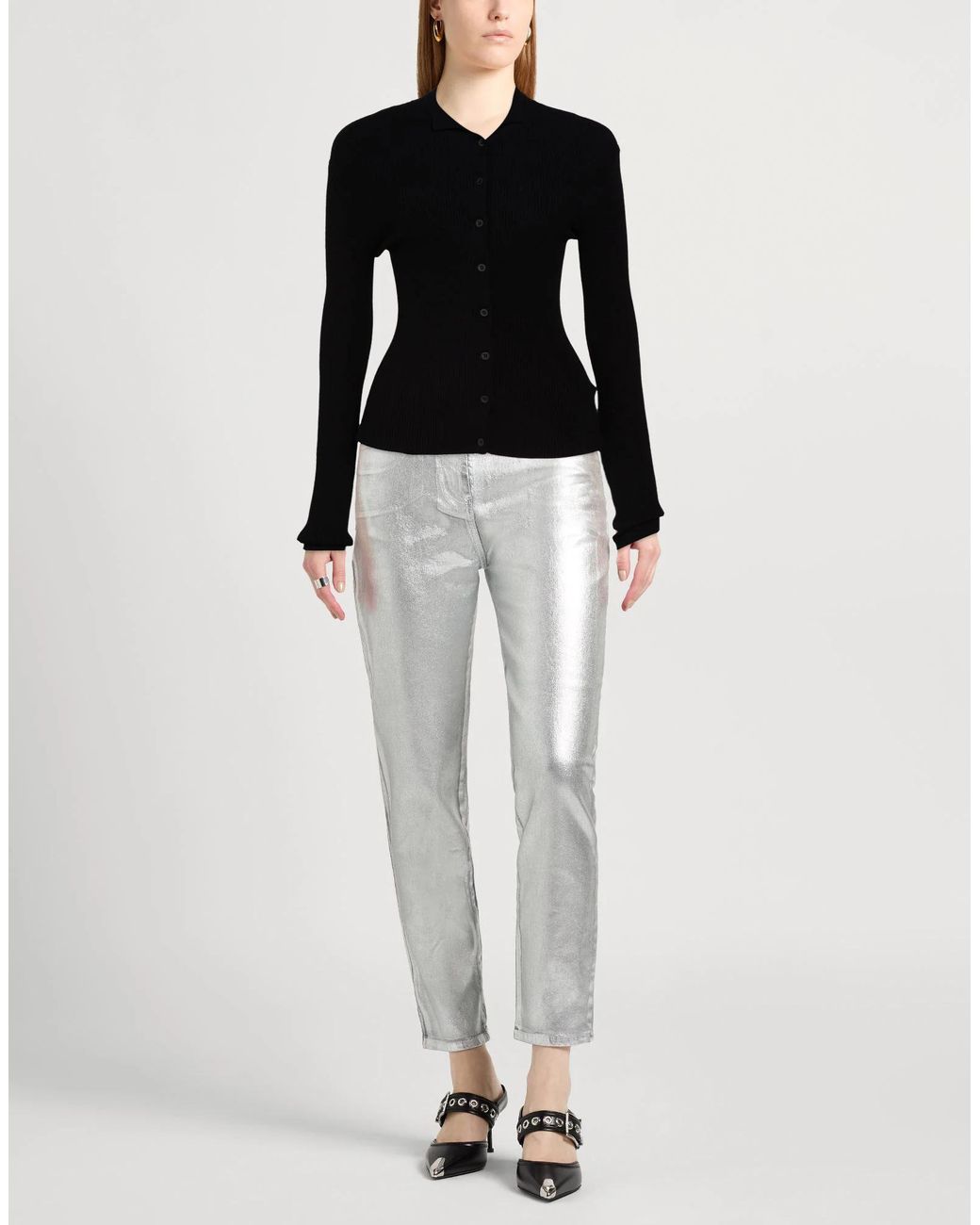 Dolce & Gabbana Black Solid Colour Shirts Blouses