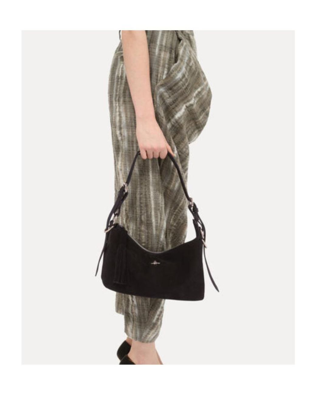 Vivienne Westwood Black Emma Shoulder Bag