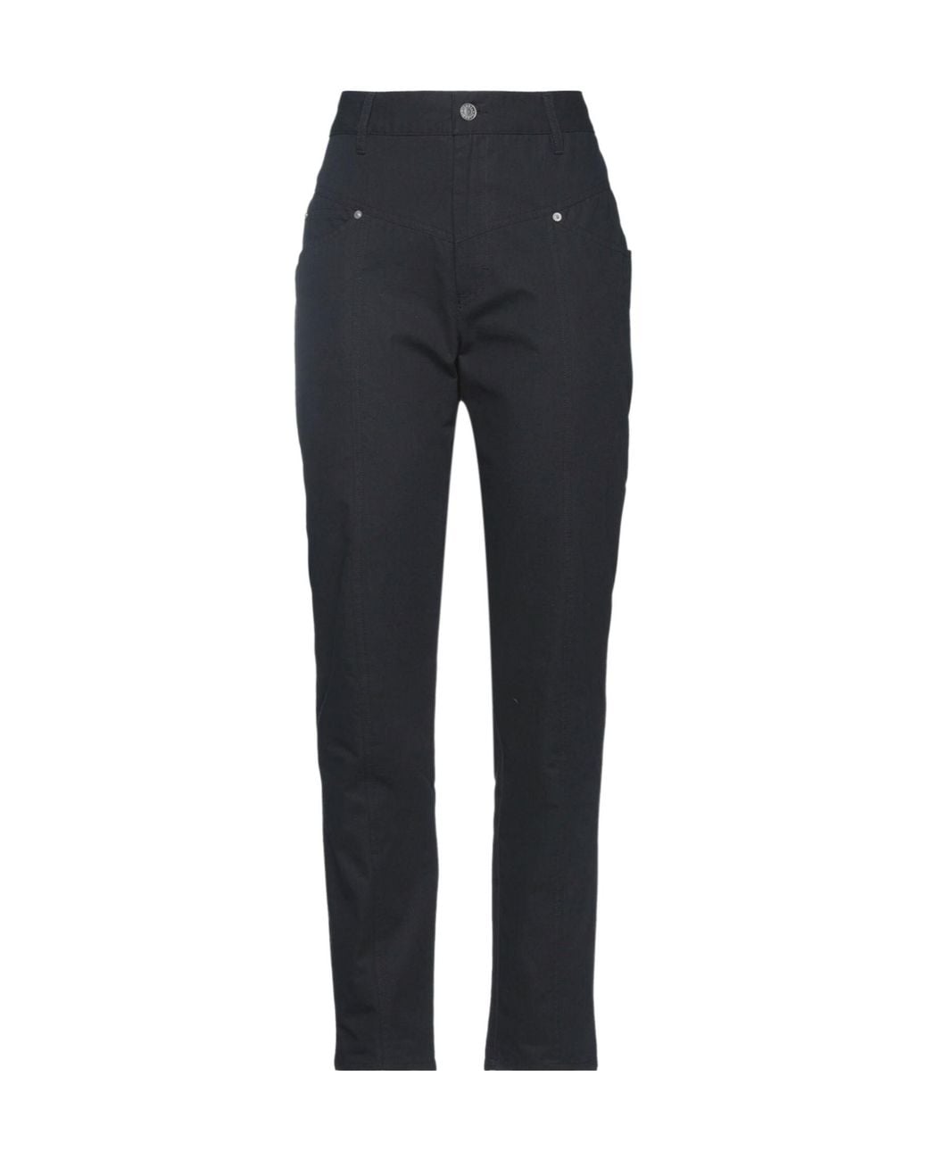 Isabel Marant Blue Simple Tapered Pants