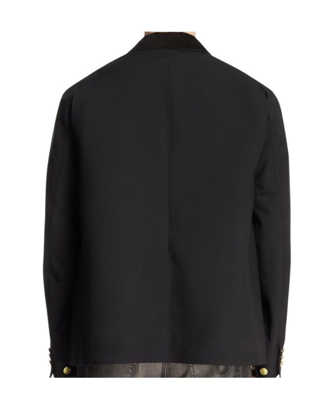 Sacai Black X Carhartt Wip Suiting X Duck Jacket for men