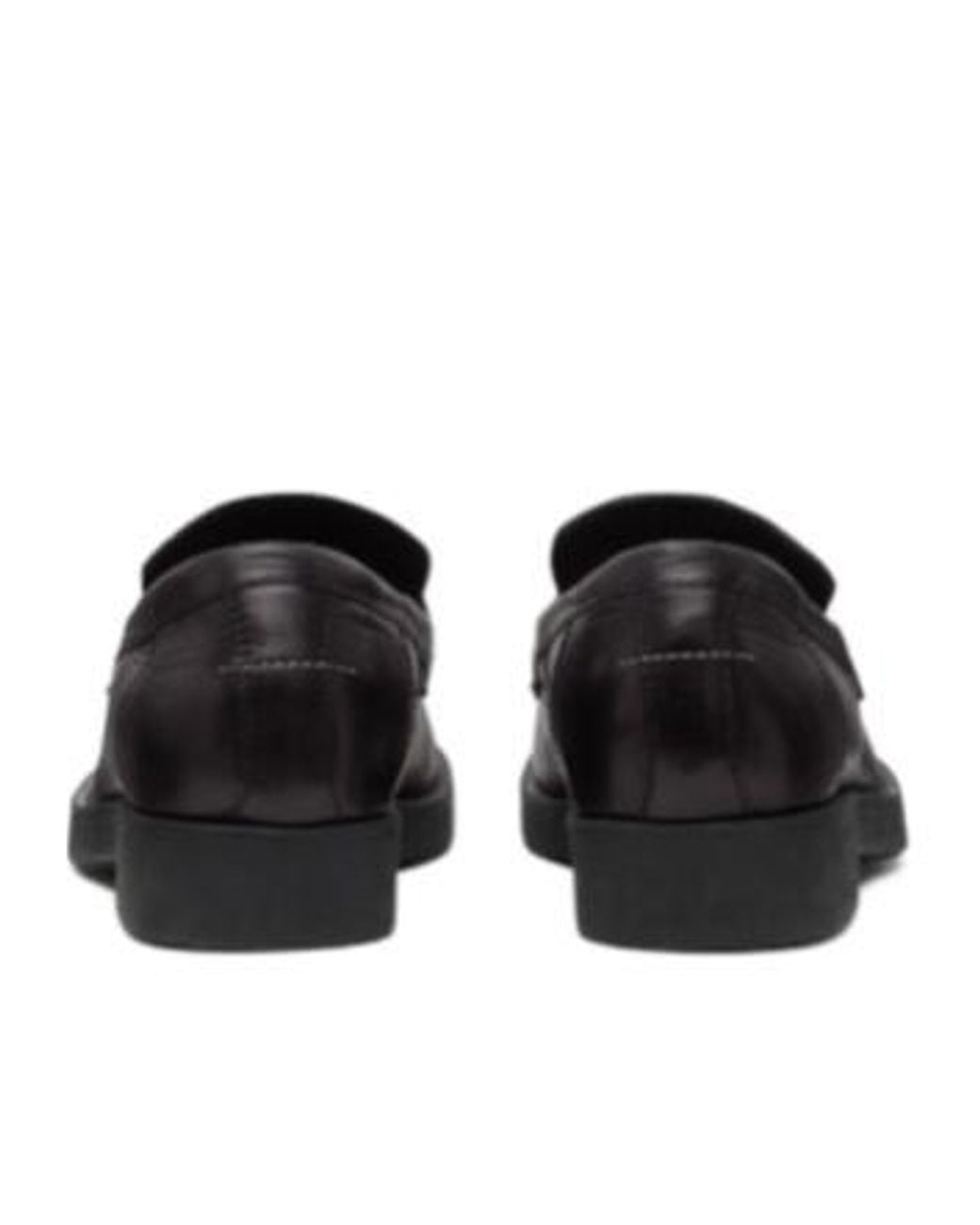 MM6 by Maison Margiela Black City Biker Loafers for men