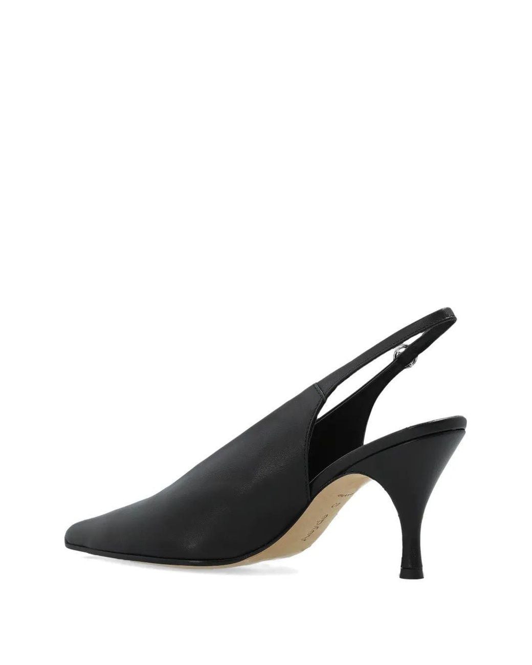 Aeyde Brown Carla Slingback Pumps