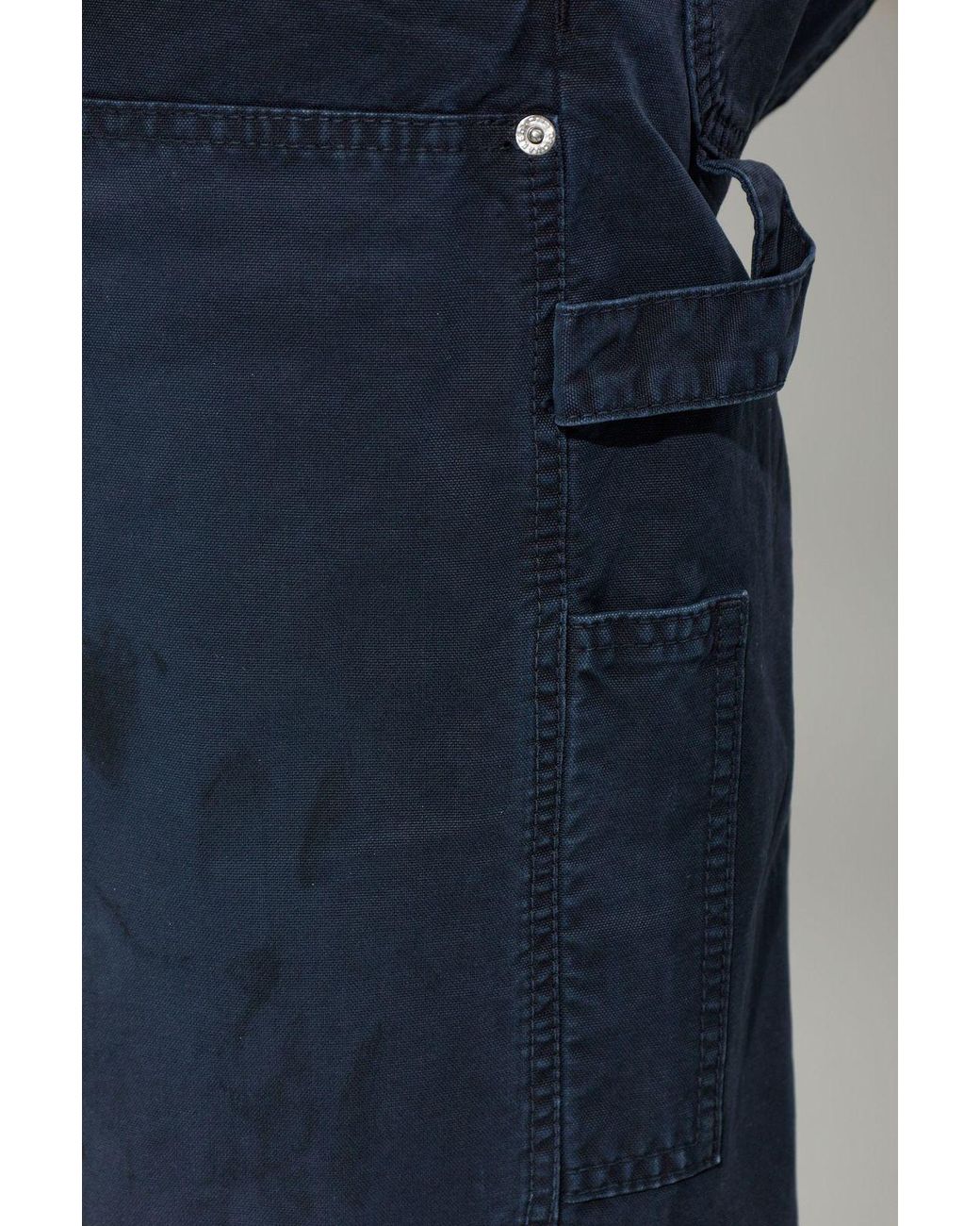 DSquared² Blue Straight-Leg Cargo Pants for men