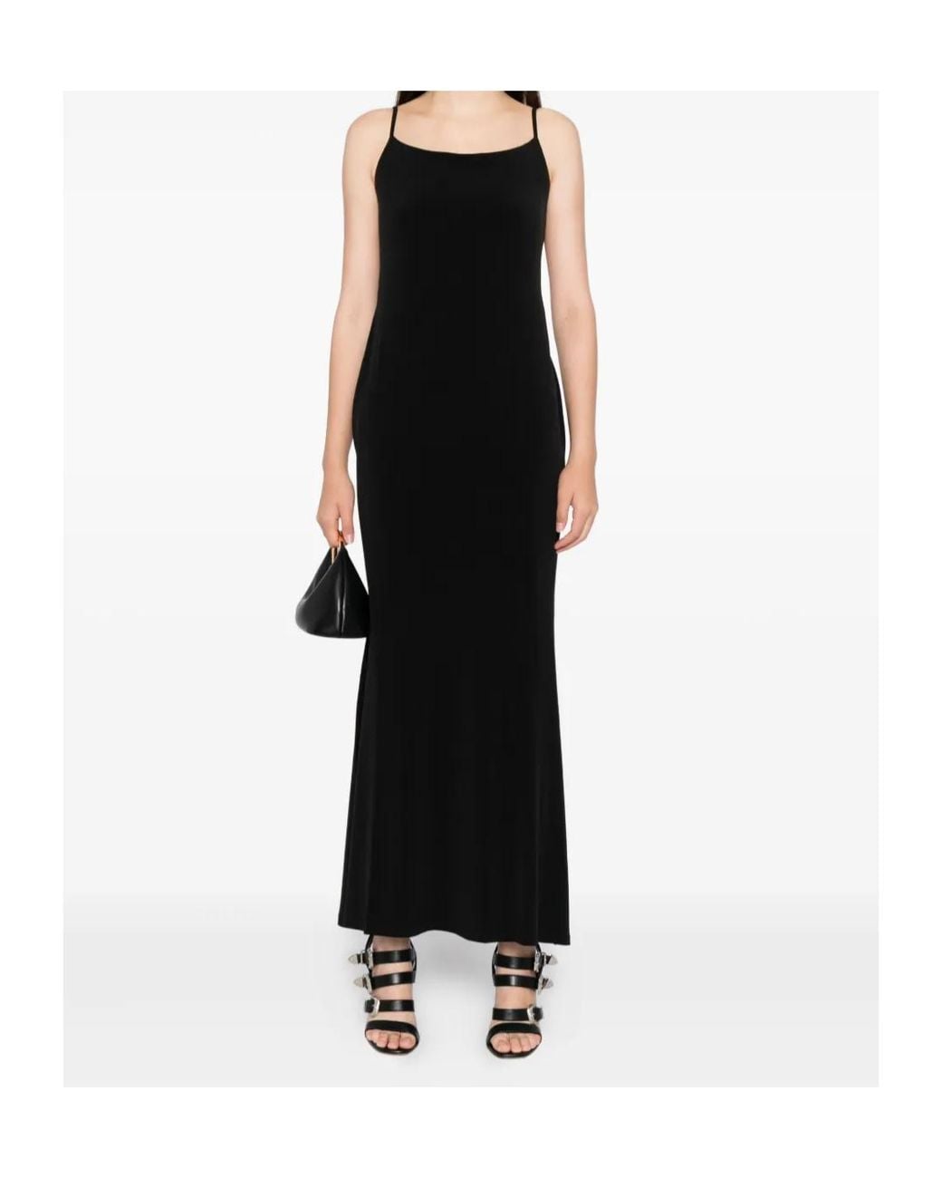 Reformation Black Averil Dress