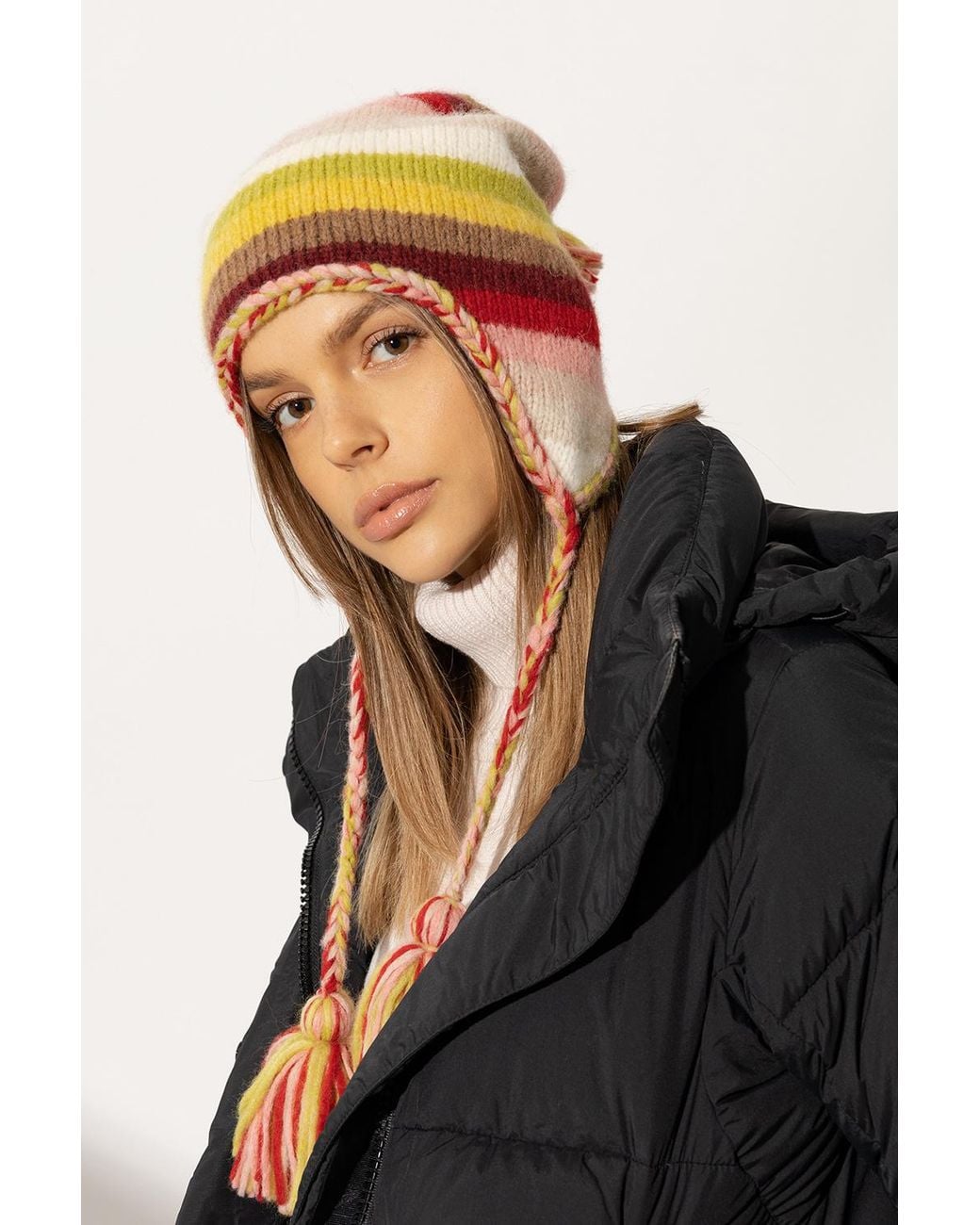 Alanui White Under The Northern Sky Beanie