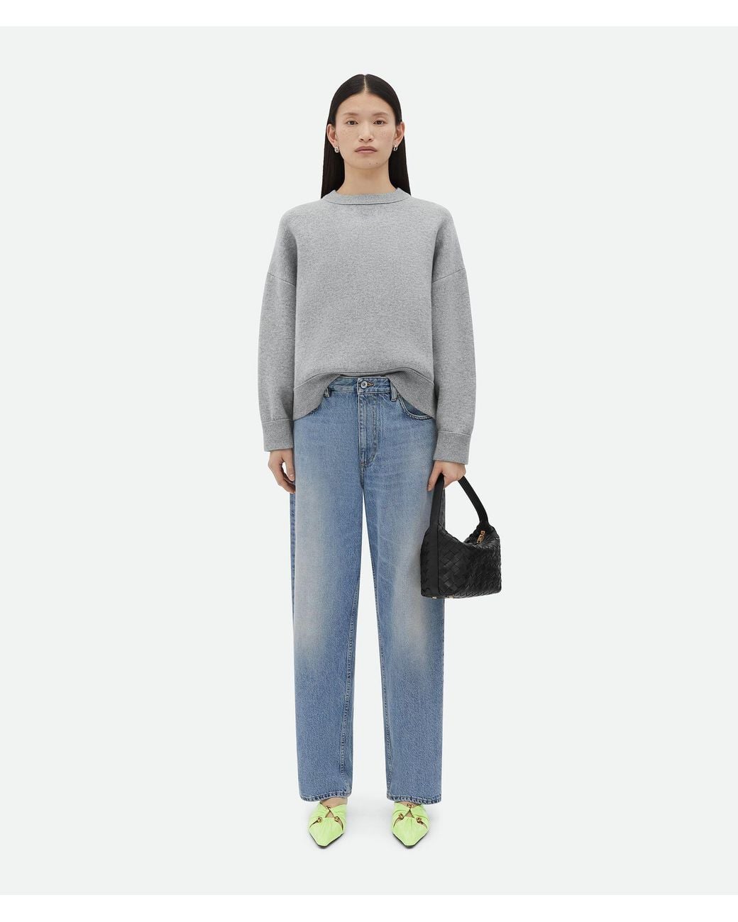Bottega Veneta Black Wallace Mini Shoulder Bag