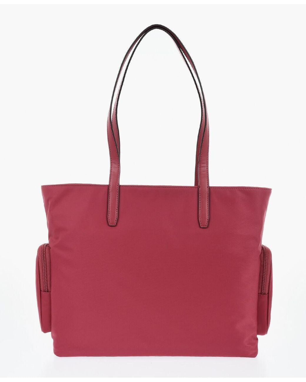 Michael Kors Red Zip-Closure Tote Bag