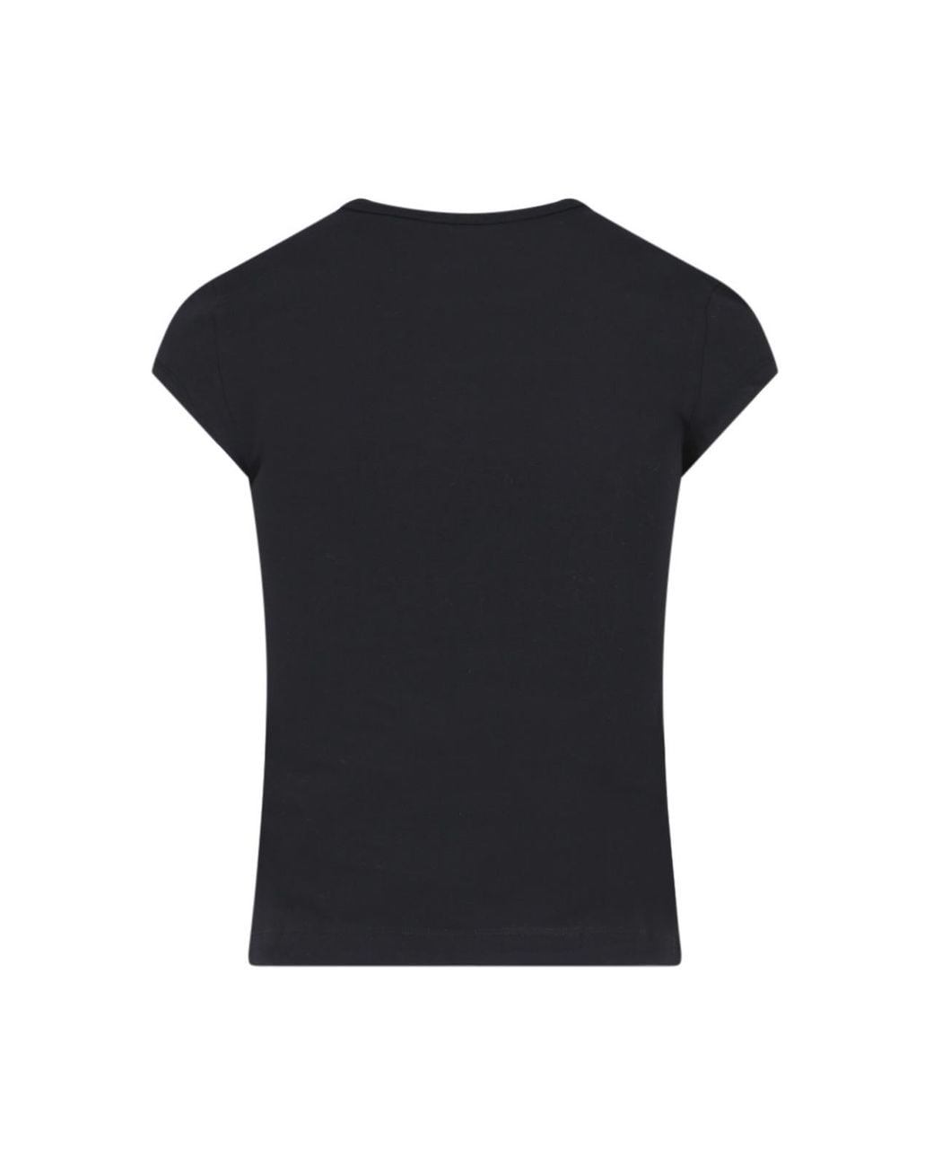 DIESEL Black T-Angie Cut-Out T-Shirt