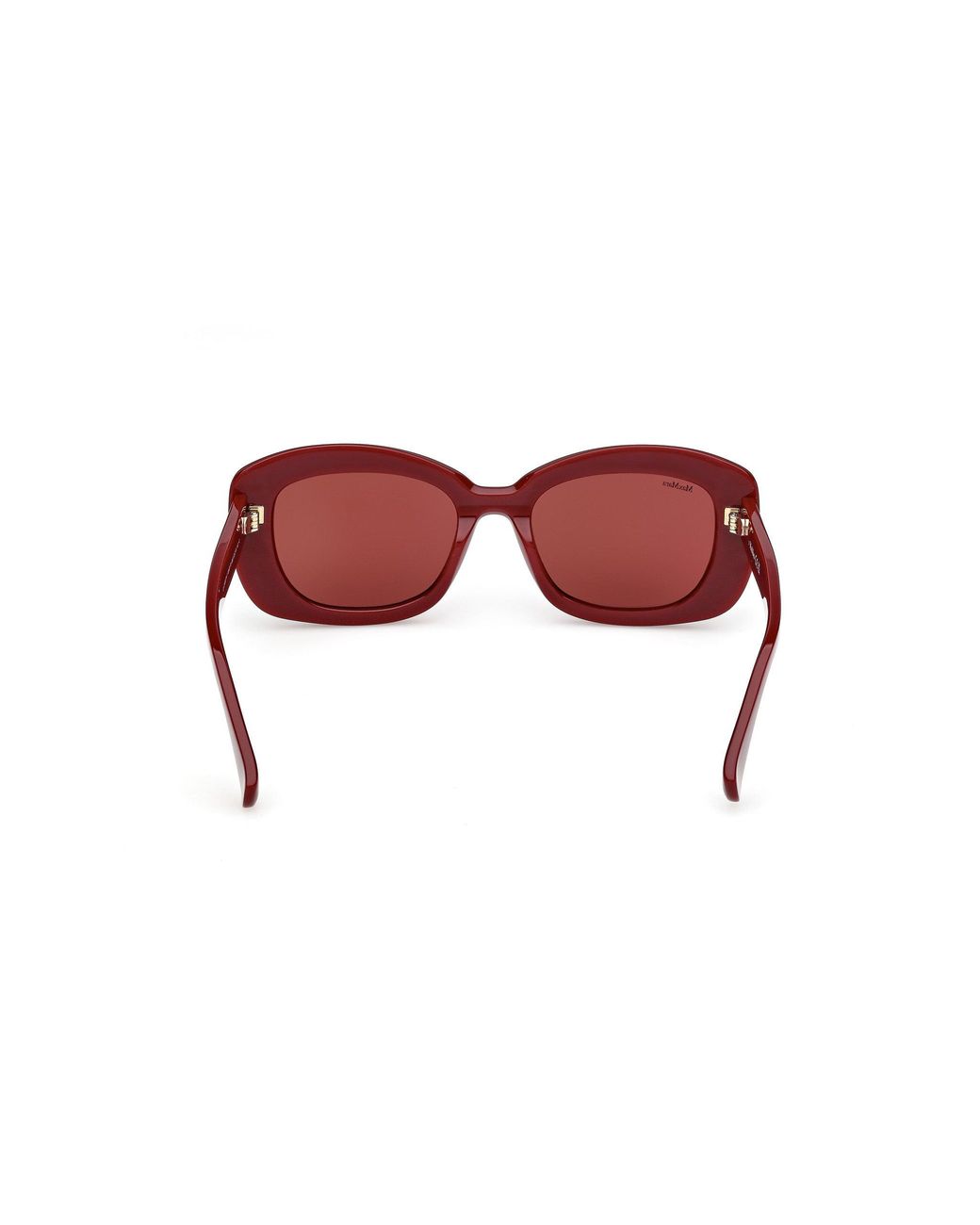 Max Mara Pink Elizabeth Square Frame Sunglasses