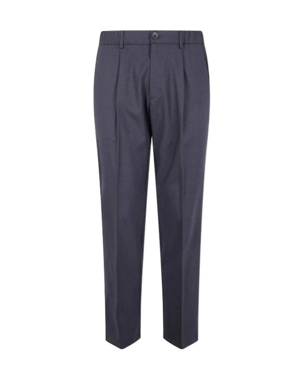 Herno Blue Logo Casual Pants for men