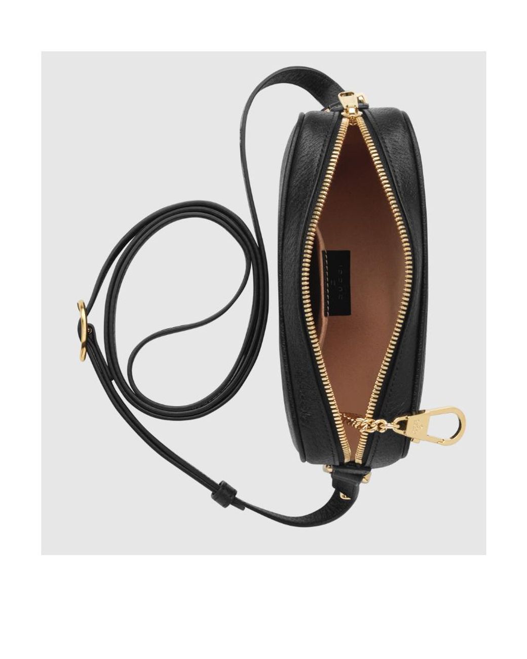 Gucci Black Mini Ophidia Gg Shoulder Bag