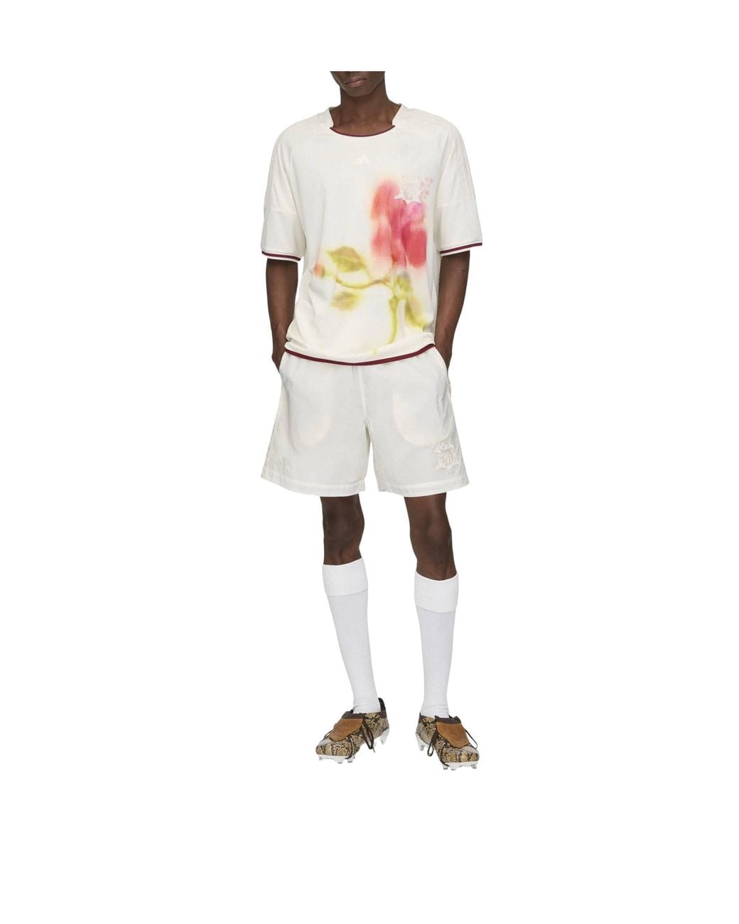 Adidas Originals White Raglansleeve Sport Top