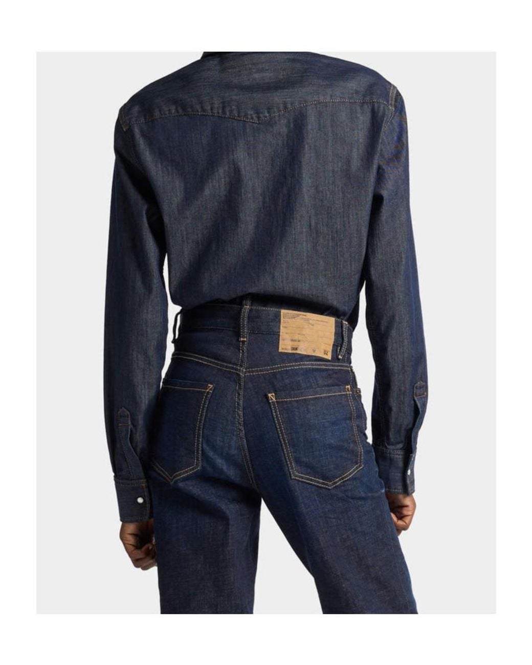 DSquared² Blue Western Denim Shirt