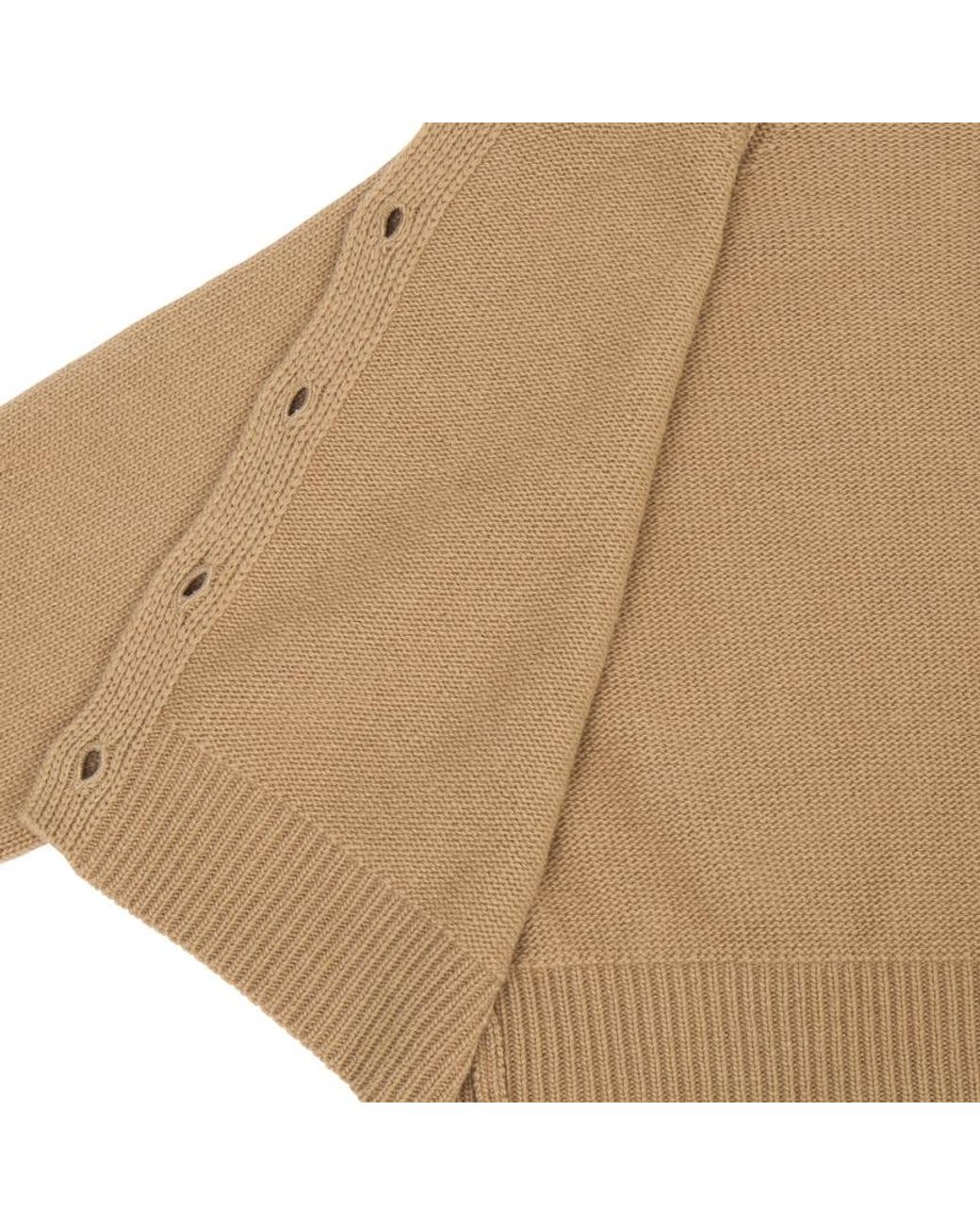 Weekend by Maxmara Natural Ombrosa Crewneck Cardigan