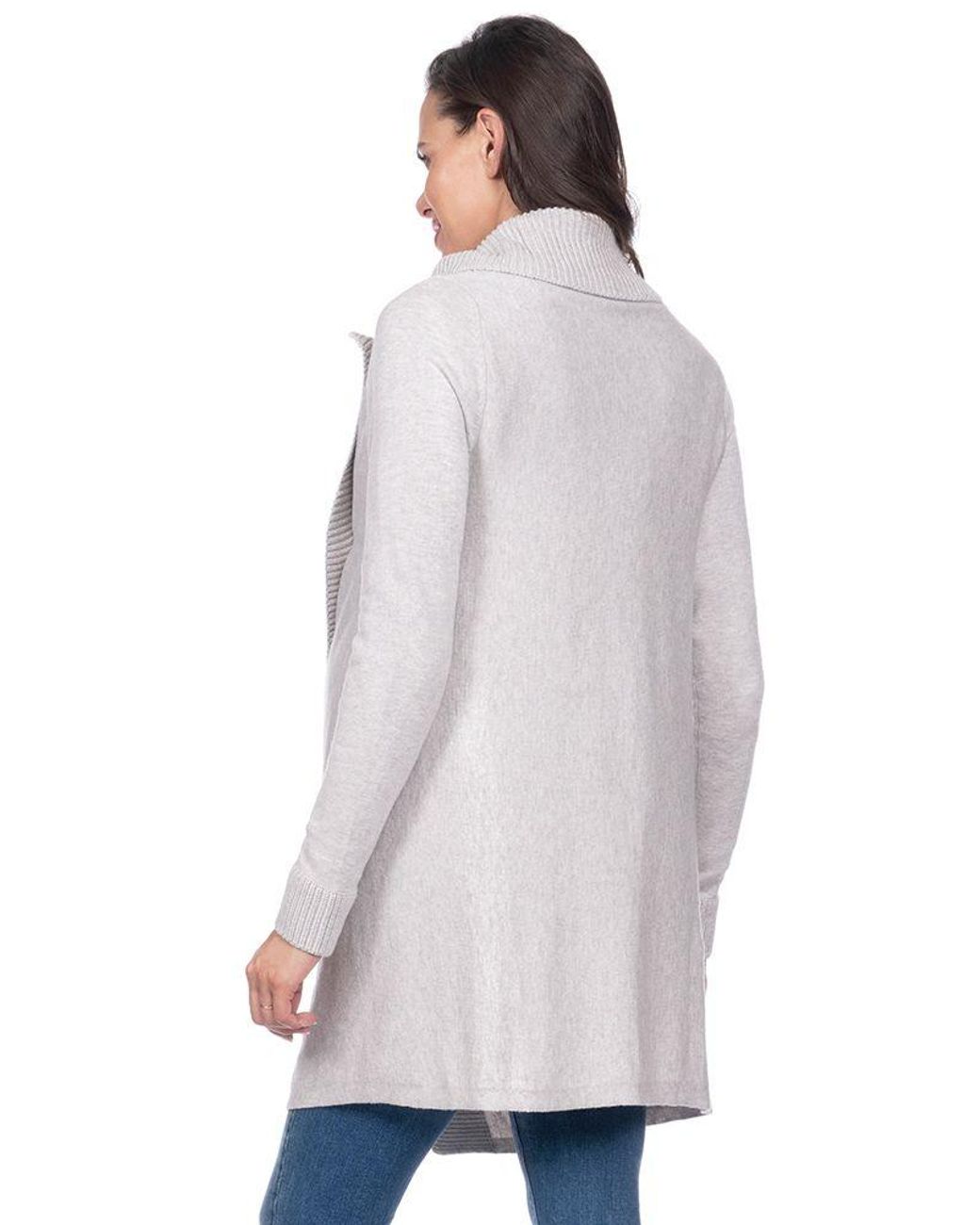 Cashmere Waterfall Maternity Cardigan 