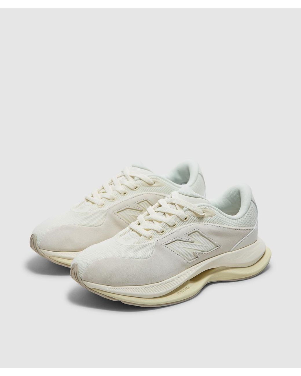 New Balance White Tf100 Sneaker (Dry Lime Dry Lime for men