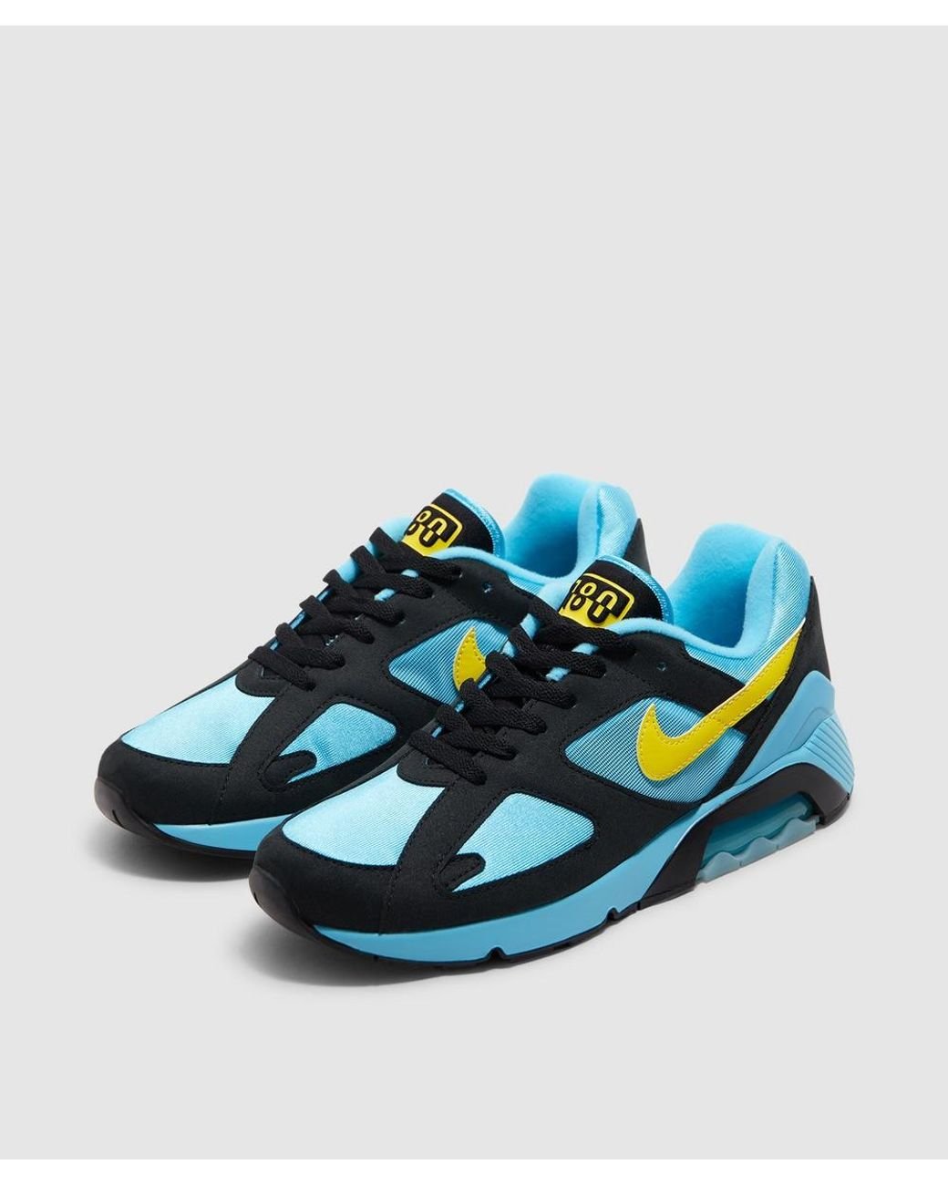 Black Shoes Matte Black Air Force 180 Nike Air Max 180 Sneaker In