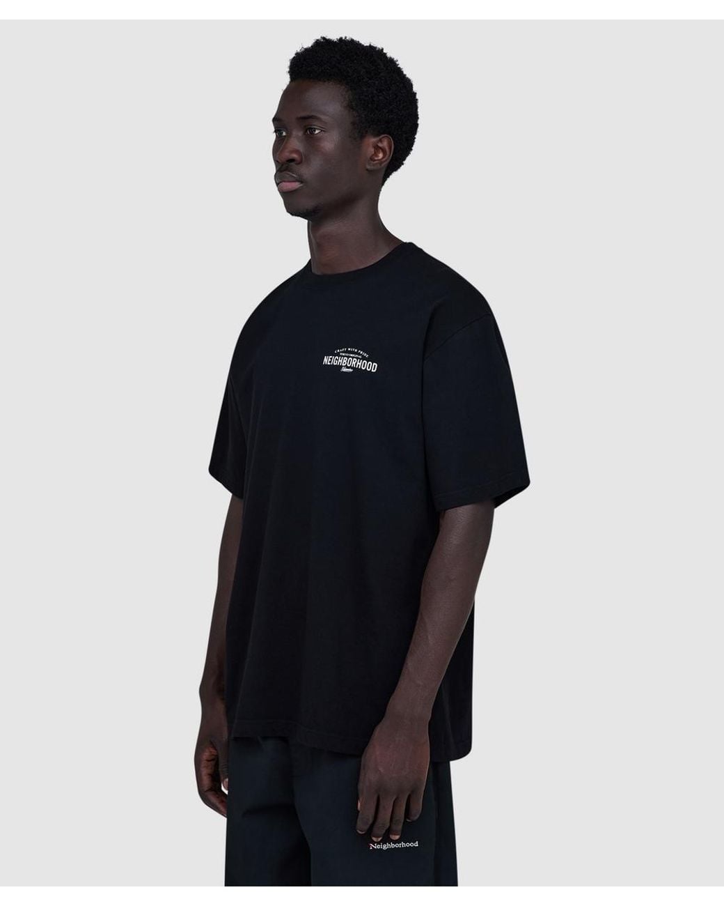 Neighborhood Blue Nh. Tee Ss-1 T-Shirt for men