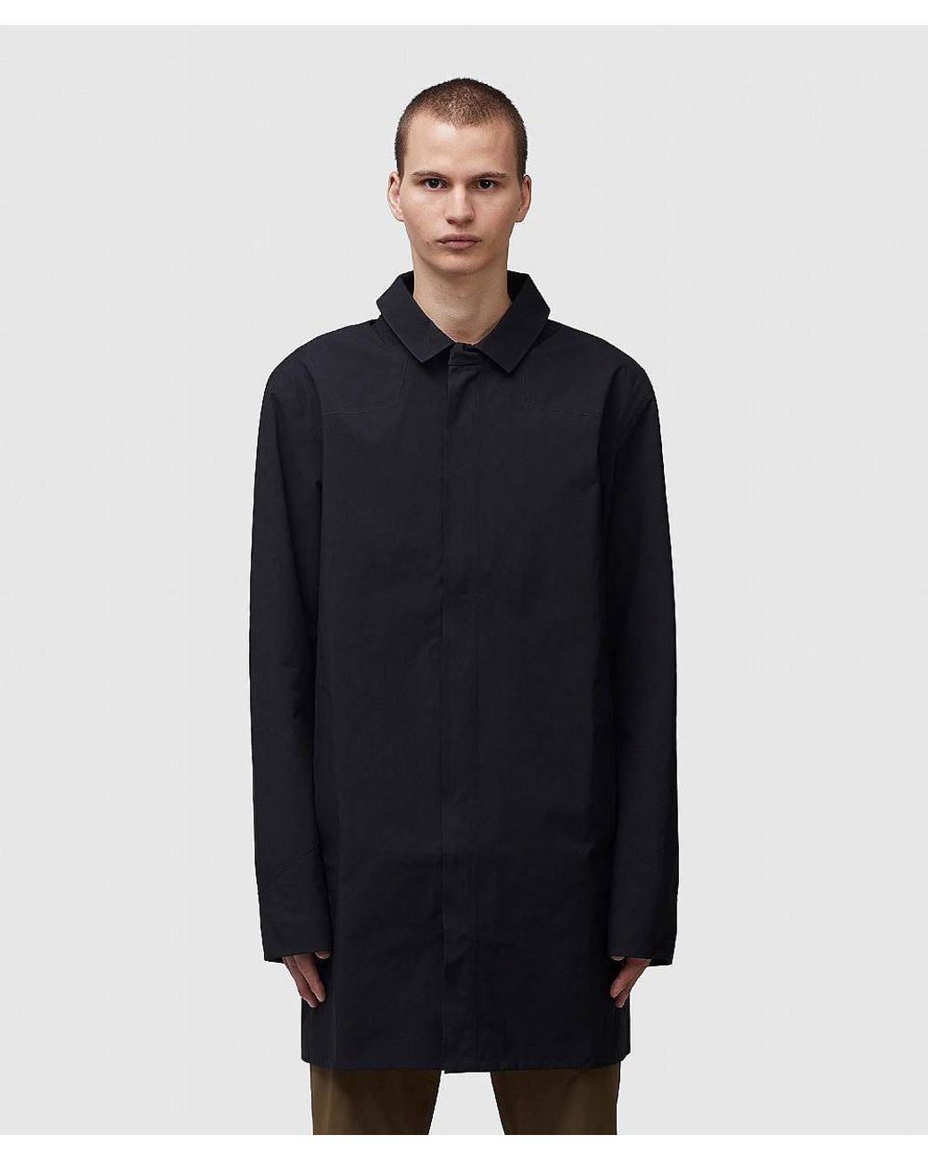 Arc'teryx Keppel Trench Coat in Black for Men | Lyst