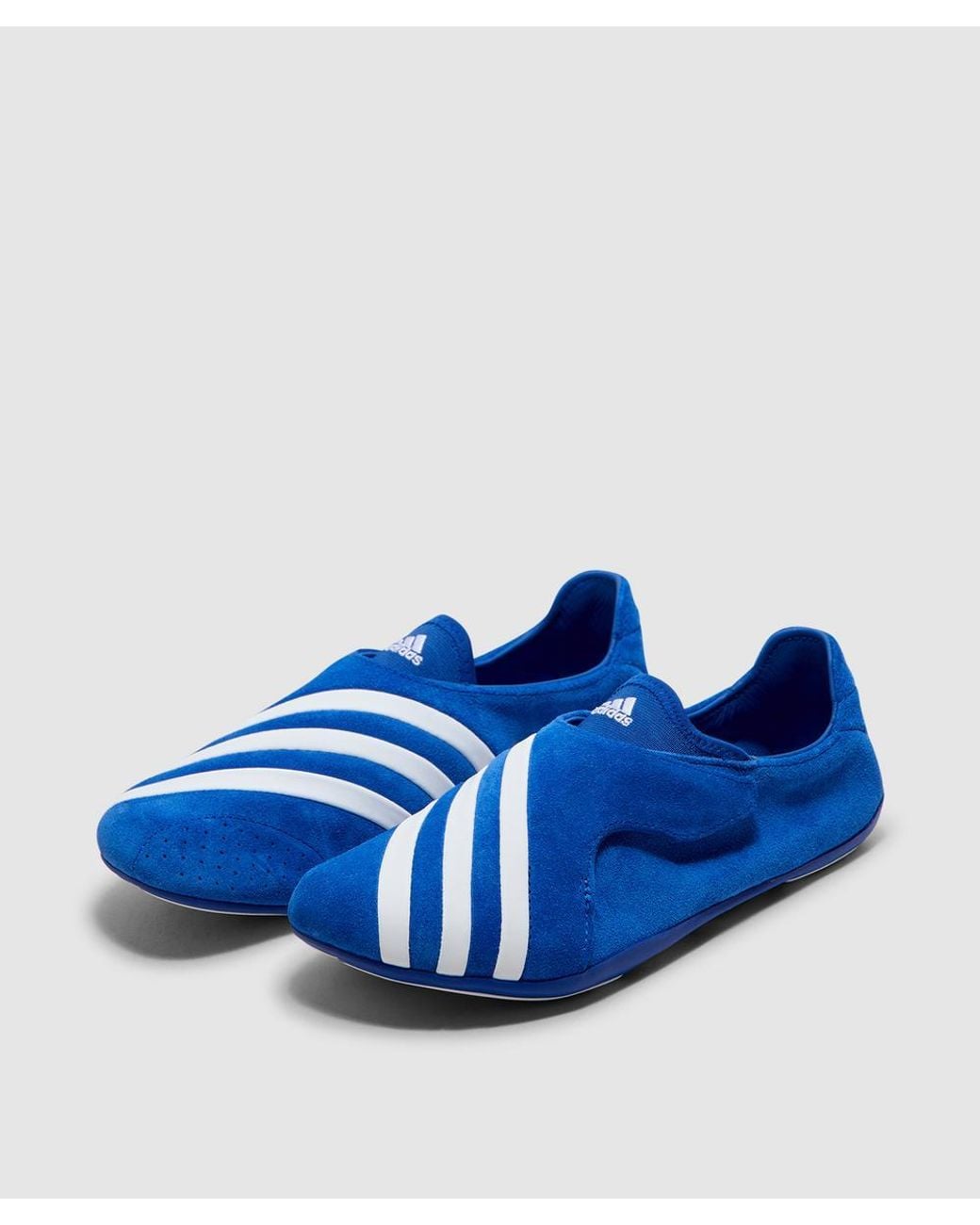 Adidas Blue X Pharrell Williams Vario Flat Earther Sneaker for men