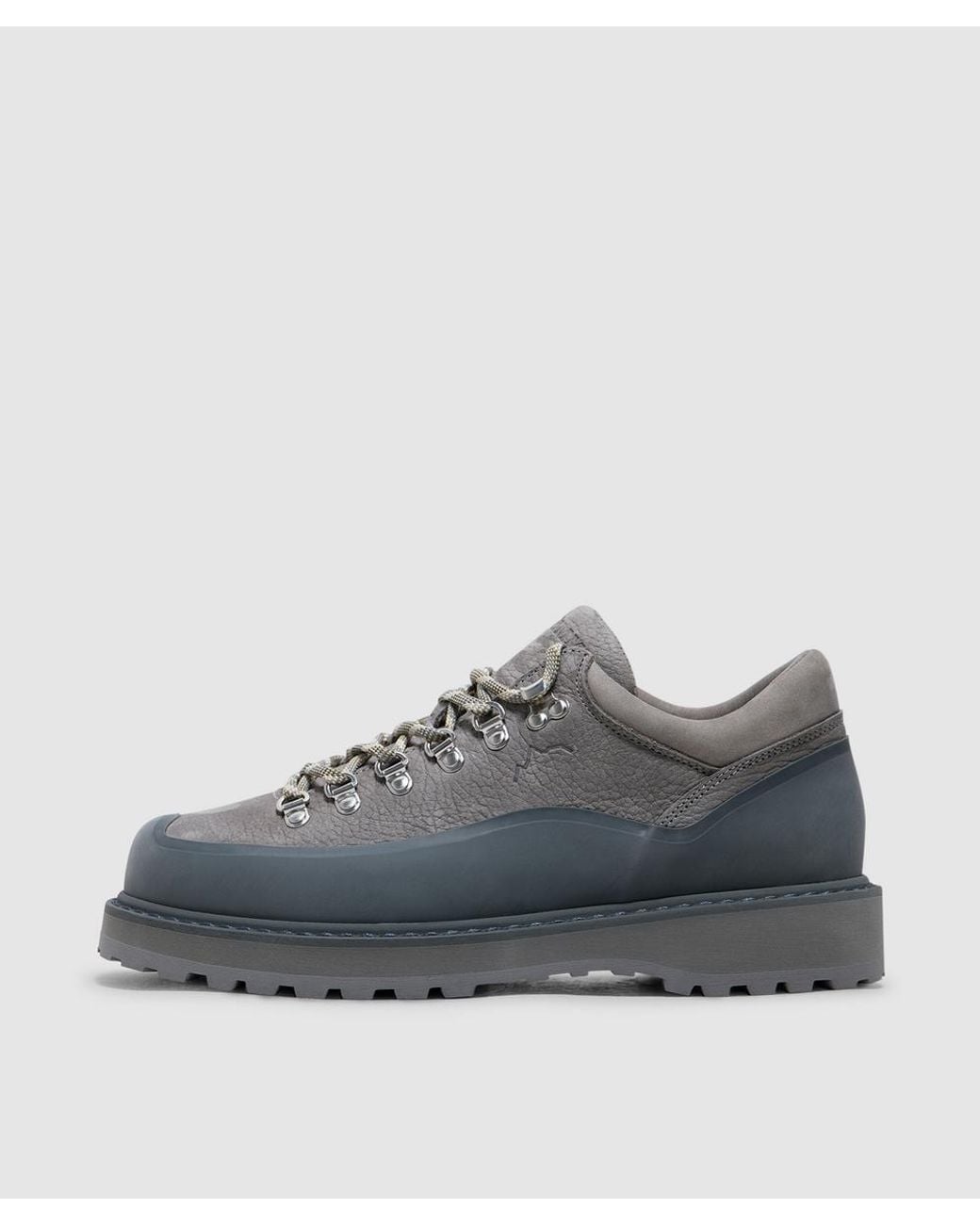 Diemme Gray Cornaro Gomma Boot Structured Leather