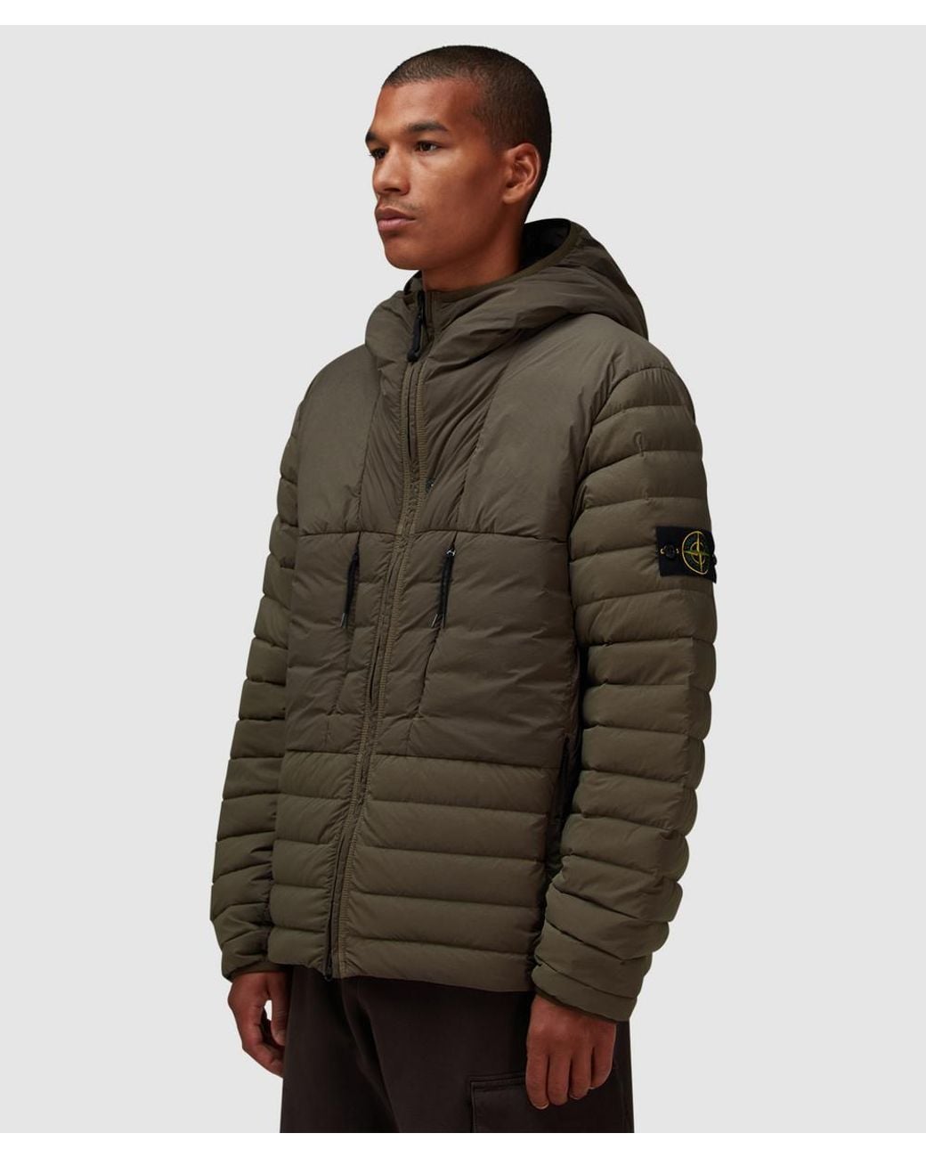 LASUD MILITARY 中綿ダウンコート　カーキ　33,000円　ヤマダヤ STONE ISLAND Military Jacket Stone Island David-TC Padded Field