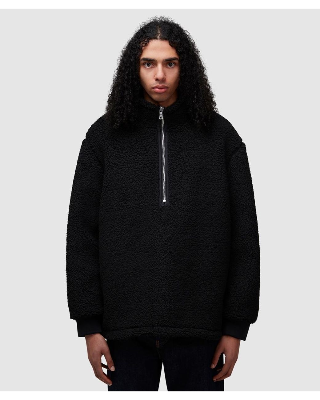 Mki quarter zip fleece shop