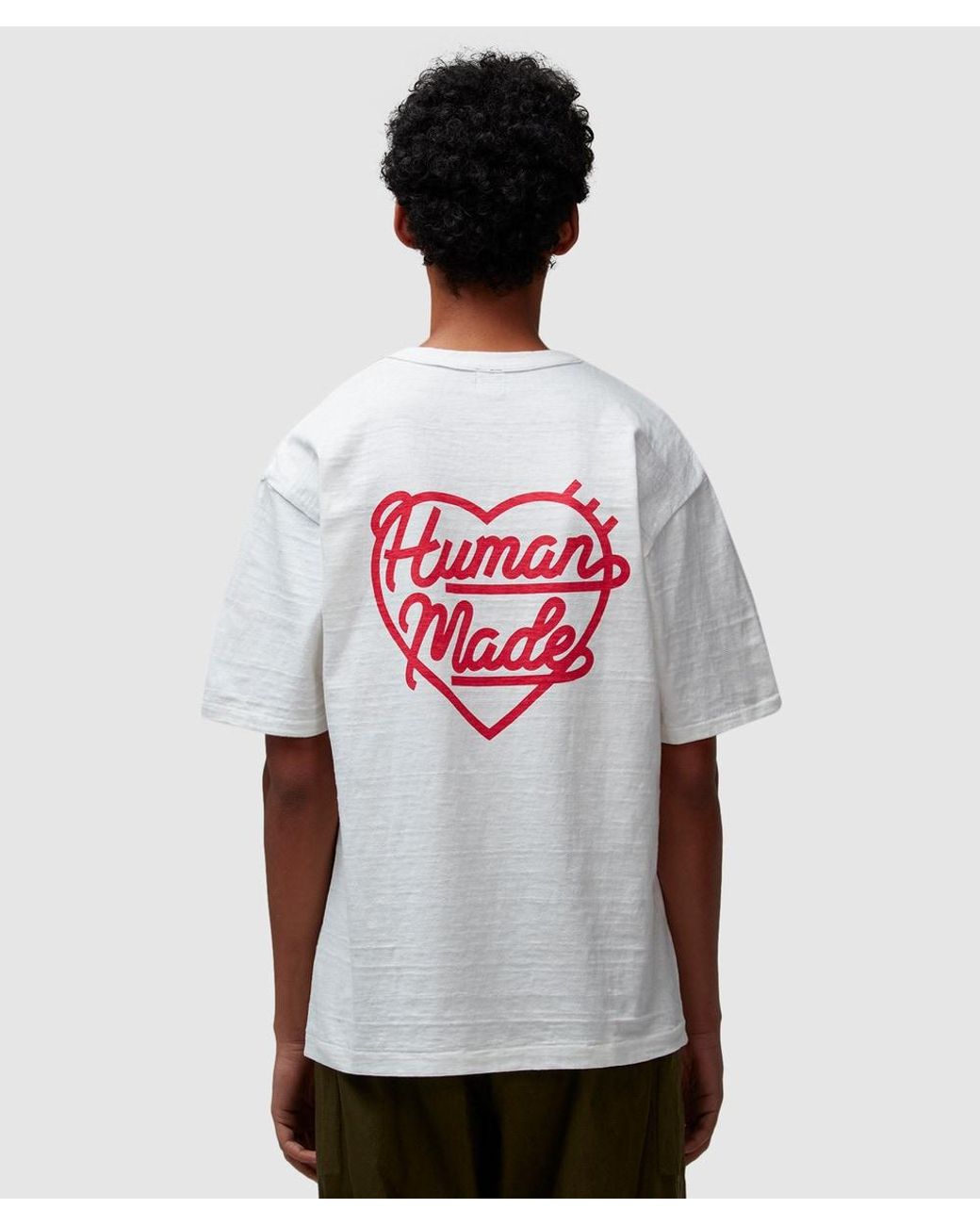 HUMAN MADE HEART LOGO T-SHIRT WHITE 2XL ヒューマンメイド