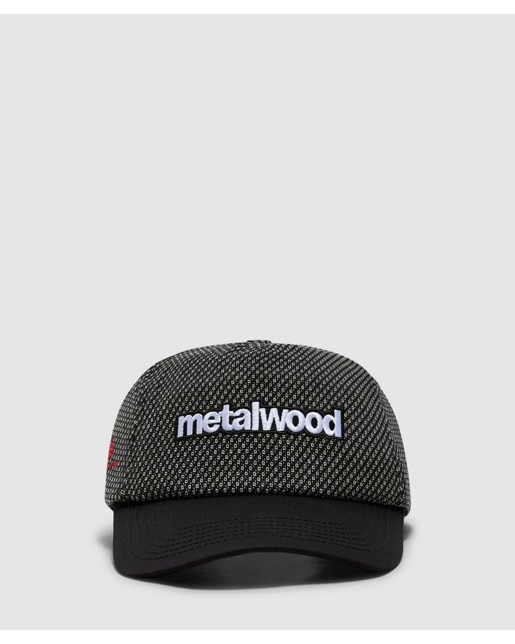 Metalwood Black Pro Tip Snapback Cap